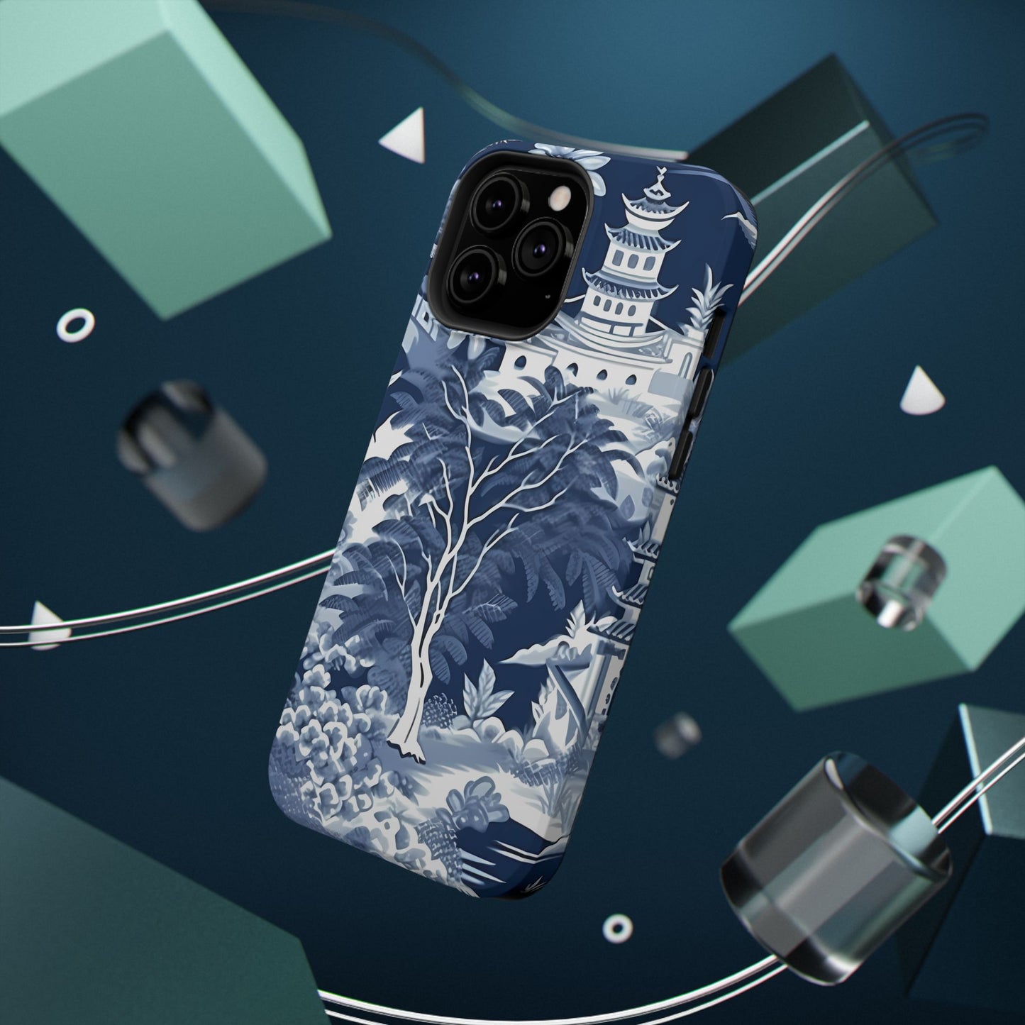 Elegant Blue Landscape Phone Case