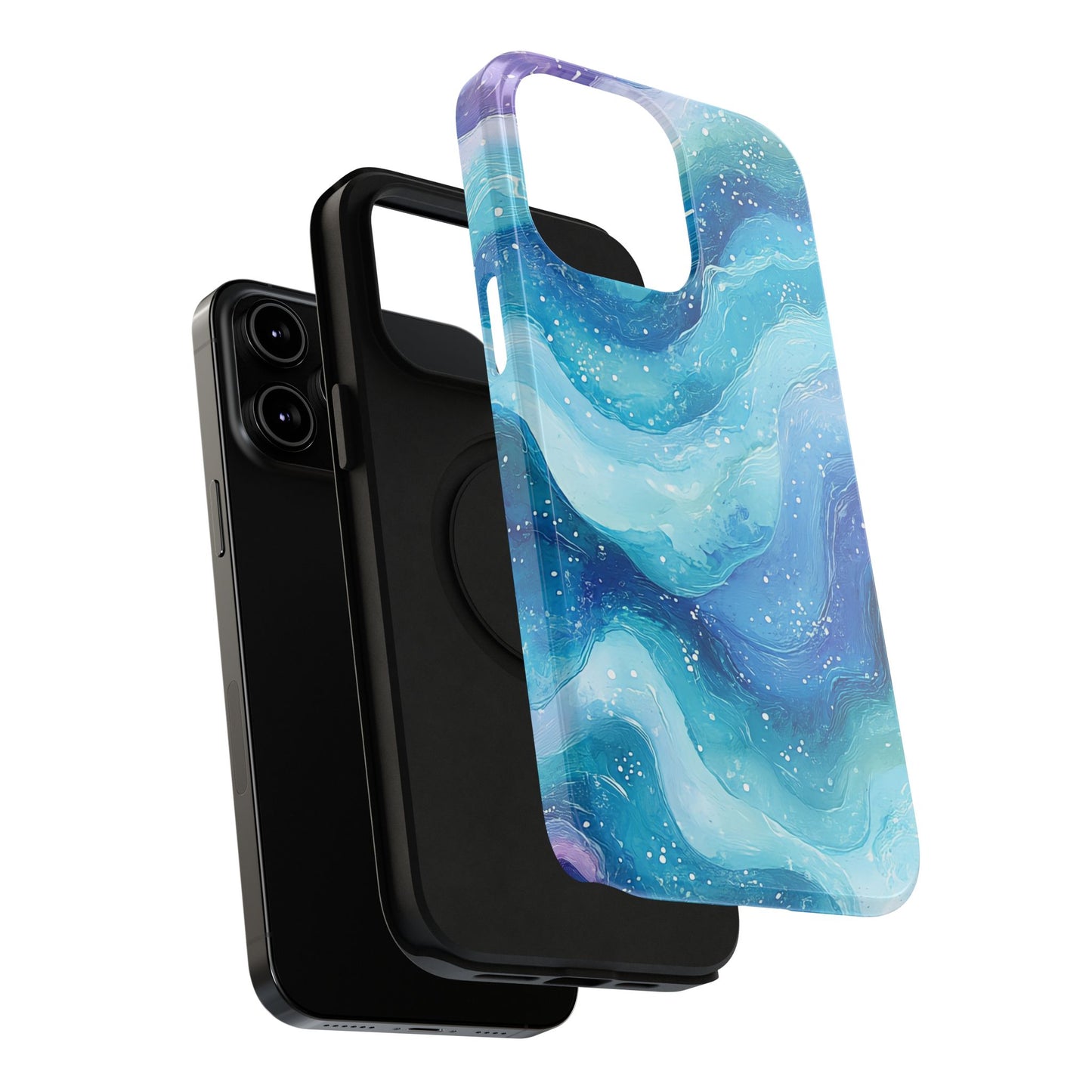Ocean Wave Impact-Resistant Phone Case - Stylish and Durable Design