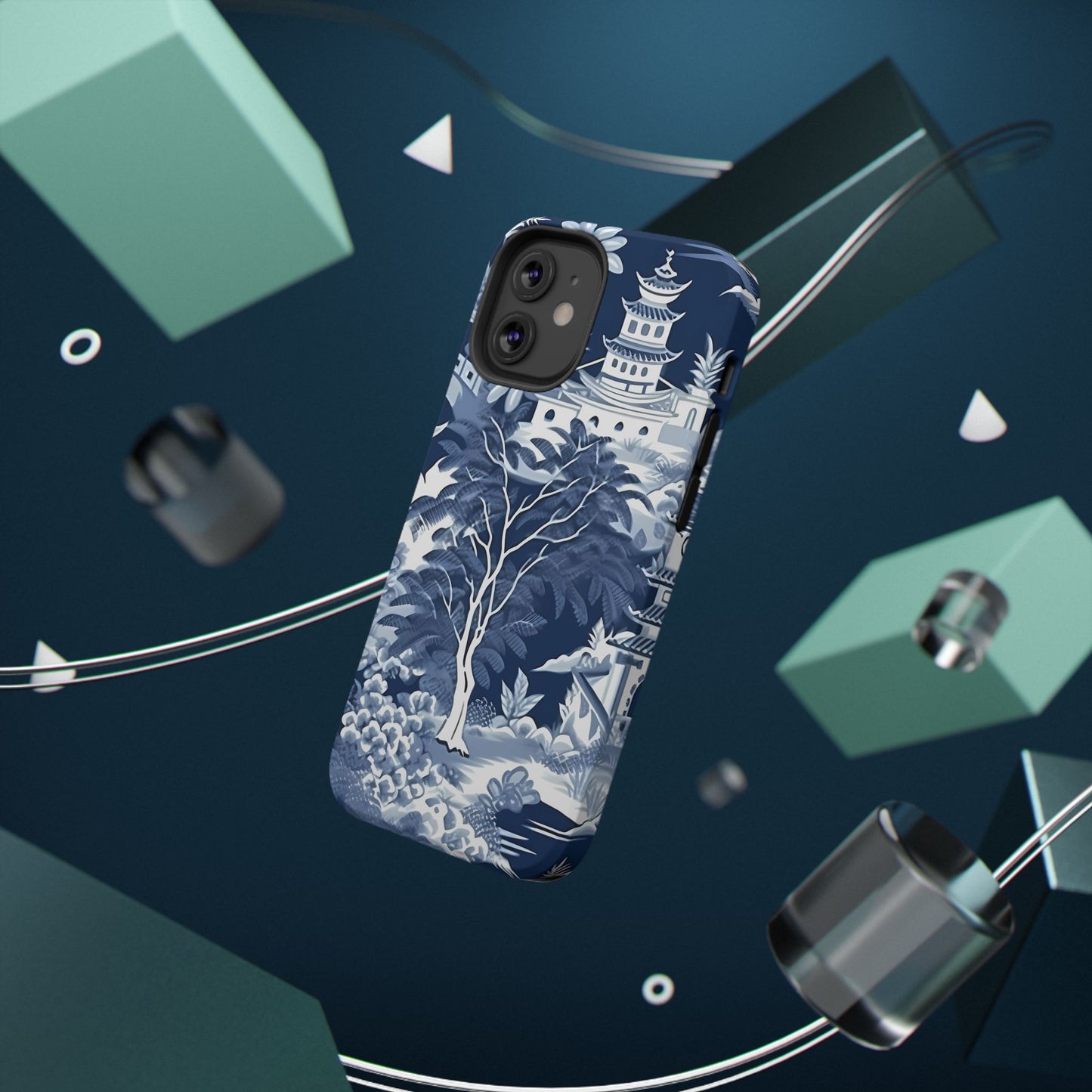 Elegant Blue Landscape Phone Case
