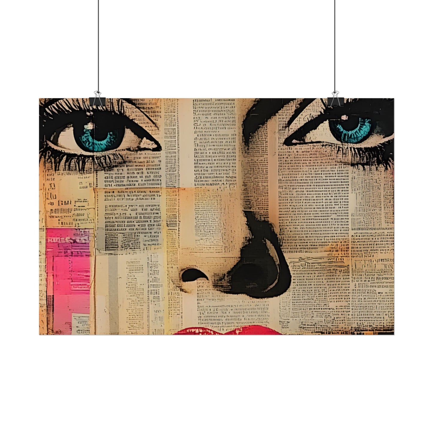 Retro Pop Culture Woman Poster 13 , Comic Wall Art