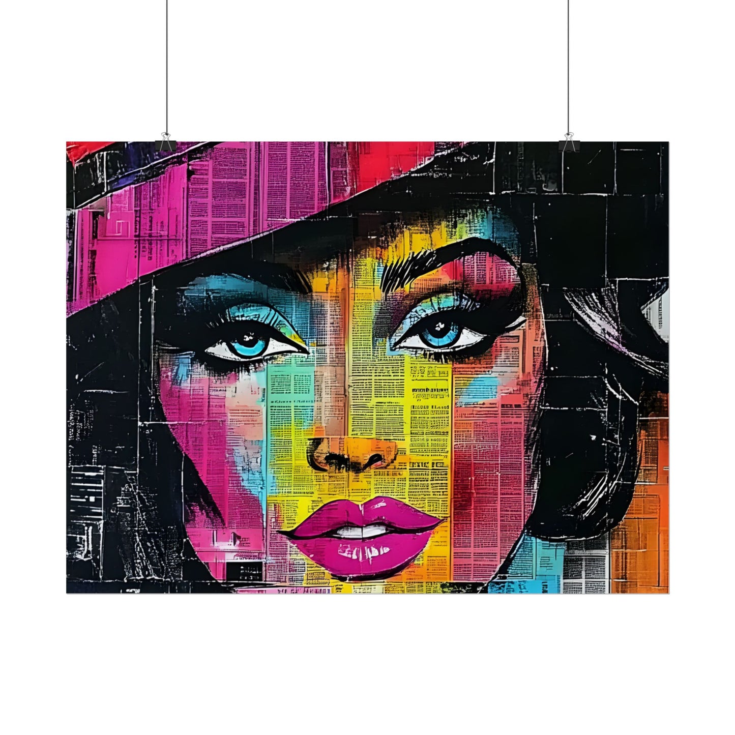 Poster Print Retro Pop Culture Woman 10