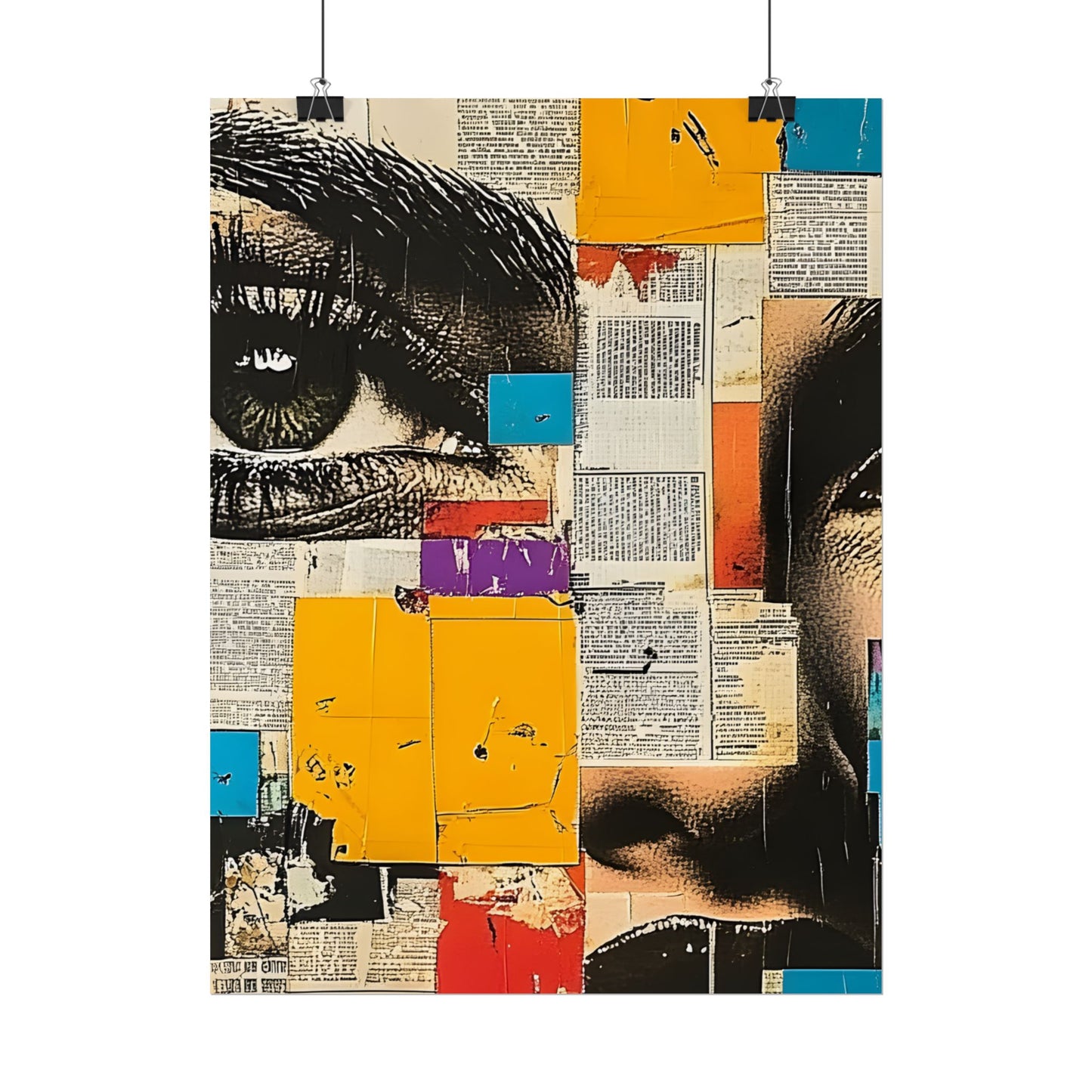 Wall Art Poster - Retro Pop Culture Woman 15