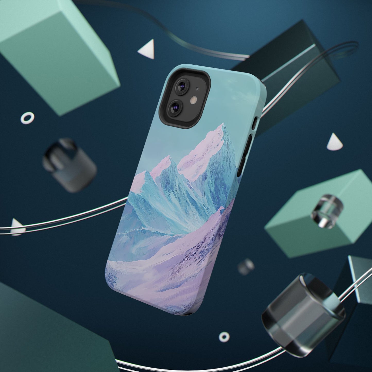 Mountain Landscape Phone Case - Impact-Resistant Protection for Nature Lovers