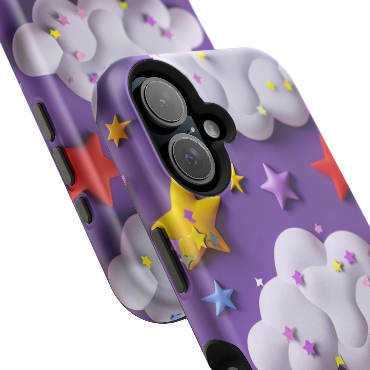 Colorful Cloud & Star Phone Case