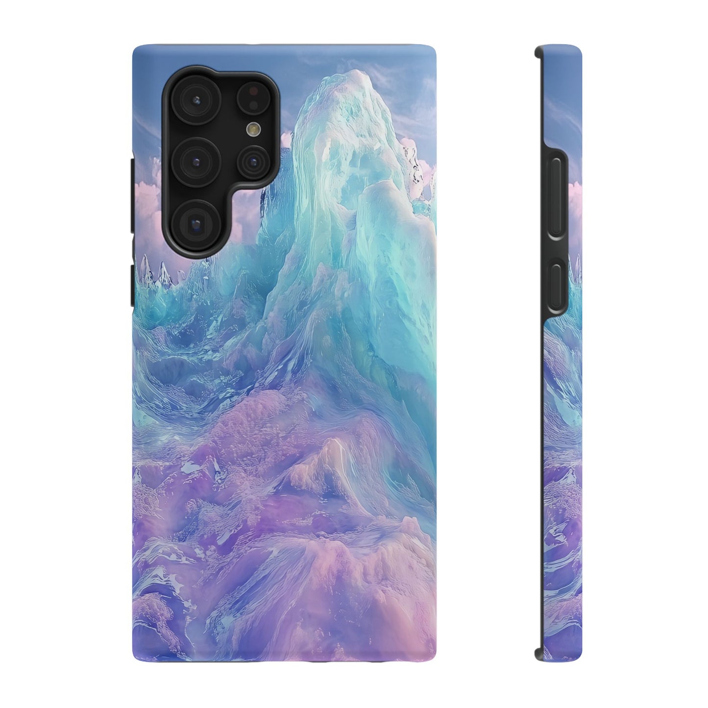 Phone Case - Colorful Abstract Waves Design
