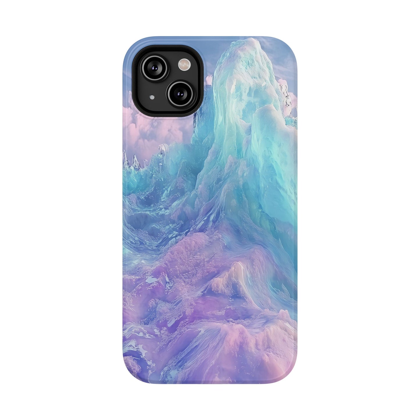 Phone Case - Colorful Abstract Waves Design