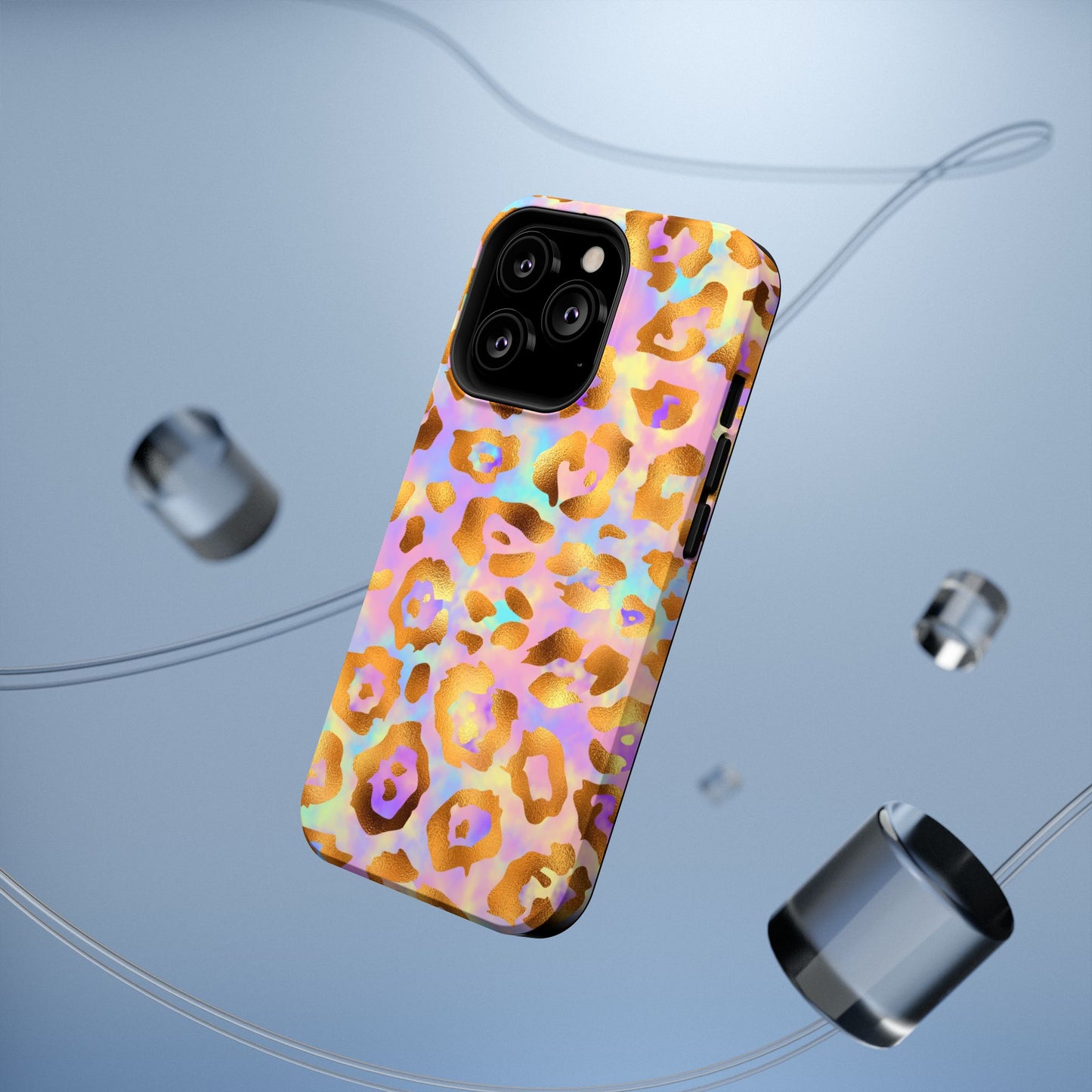 Leopard Print Impact-Resistant Phone Case