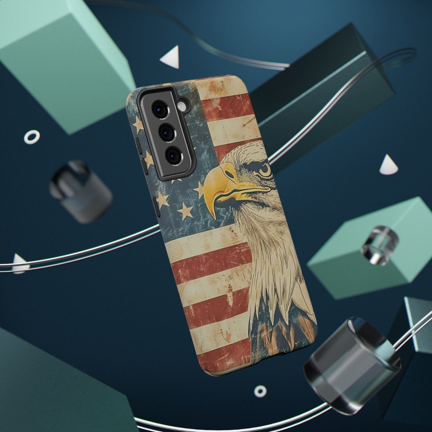 Eagle American Flag Phone Case