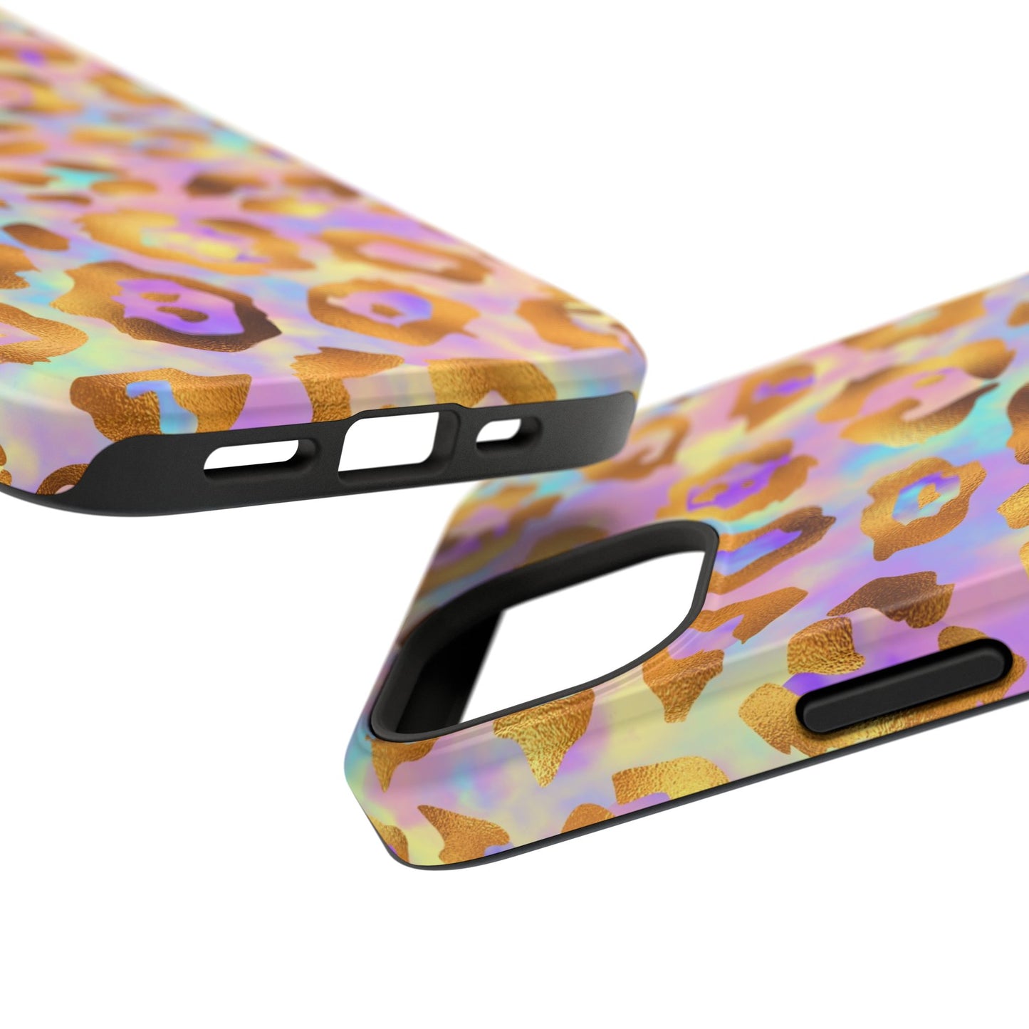 Leopard Print Impact-Resistant Phone Case