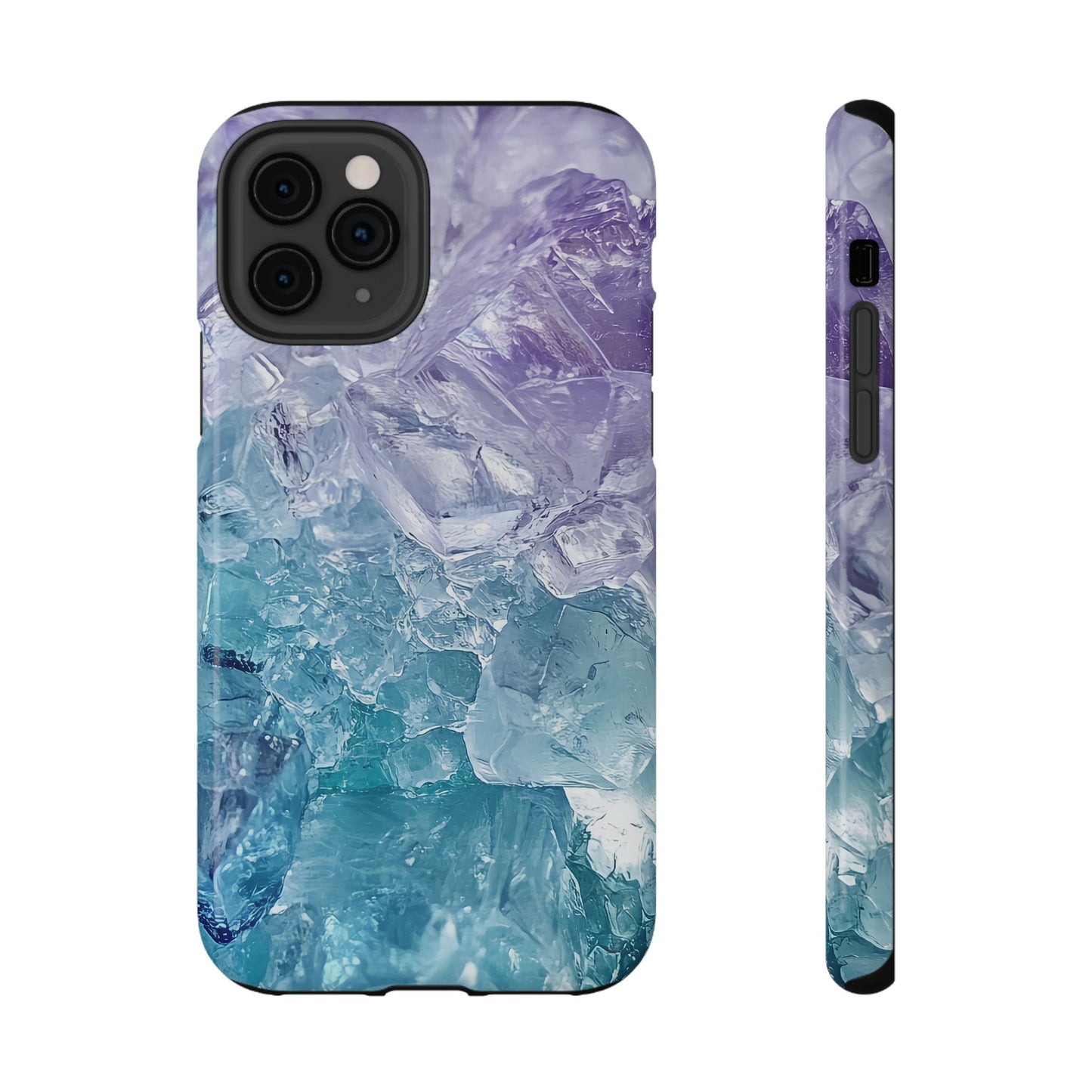 Crystal-Patterned Impact-Resistant Phone Case | Stylish Protection for Adventurers