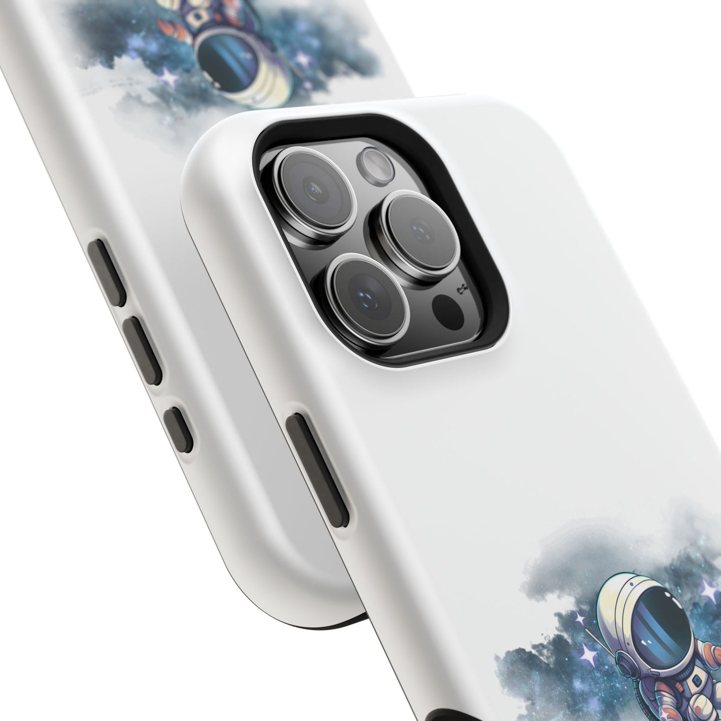 Astronaut Phone Case - "Houston, Please Call My Mom" Impact-Resistant Cover for Space Lovers