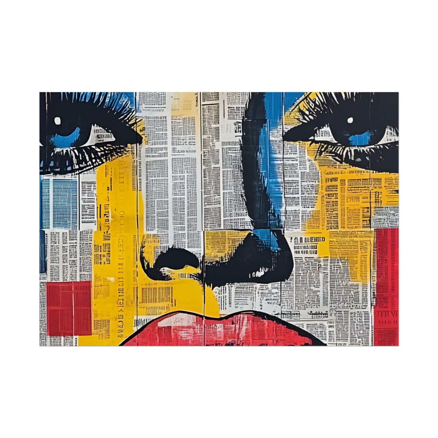 Poster Wall Art - Retro Pop Culture Woman 18 Comic Book Style