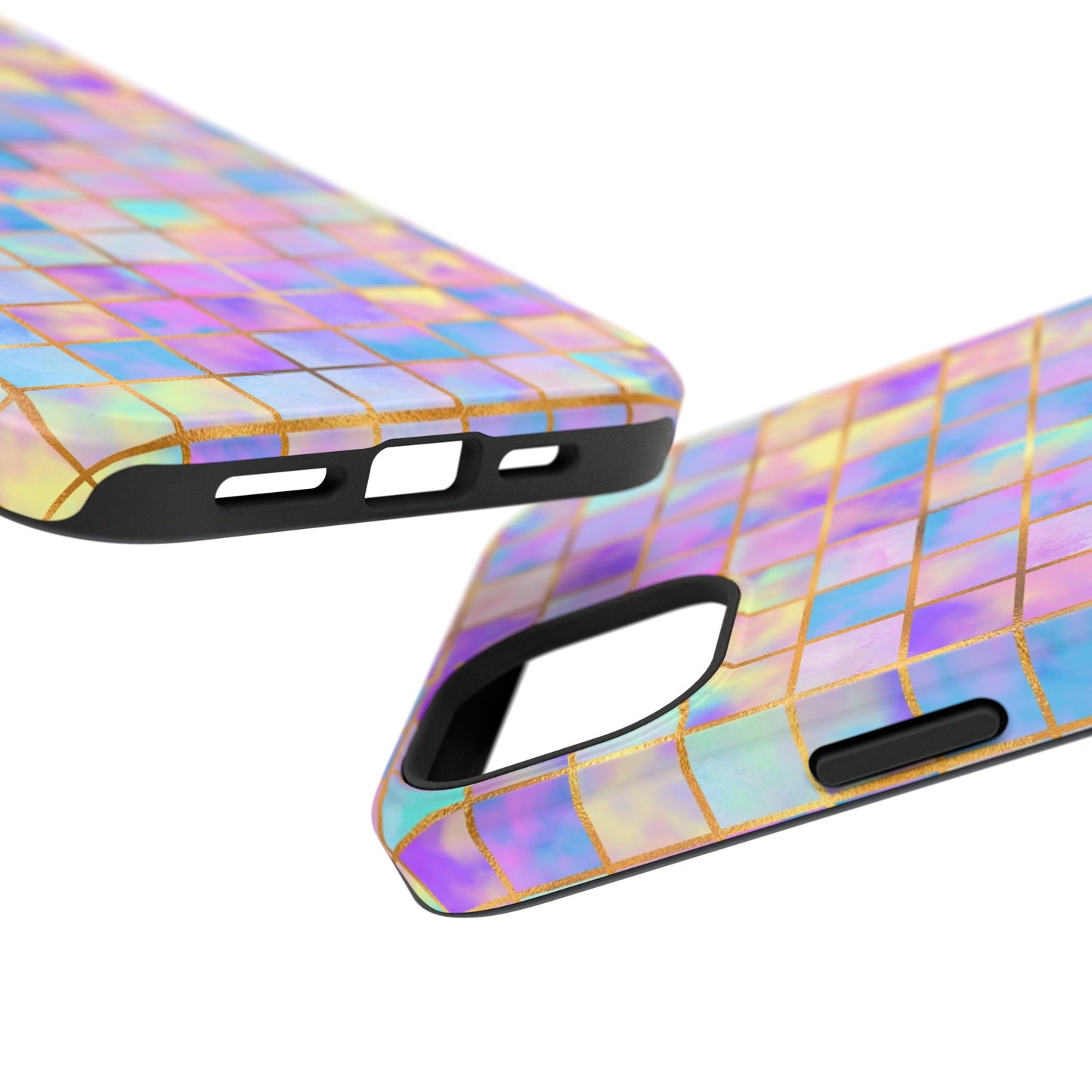 Colorful Mosaic Impact-Resistant Phone Case