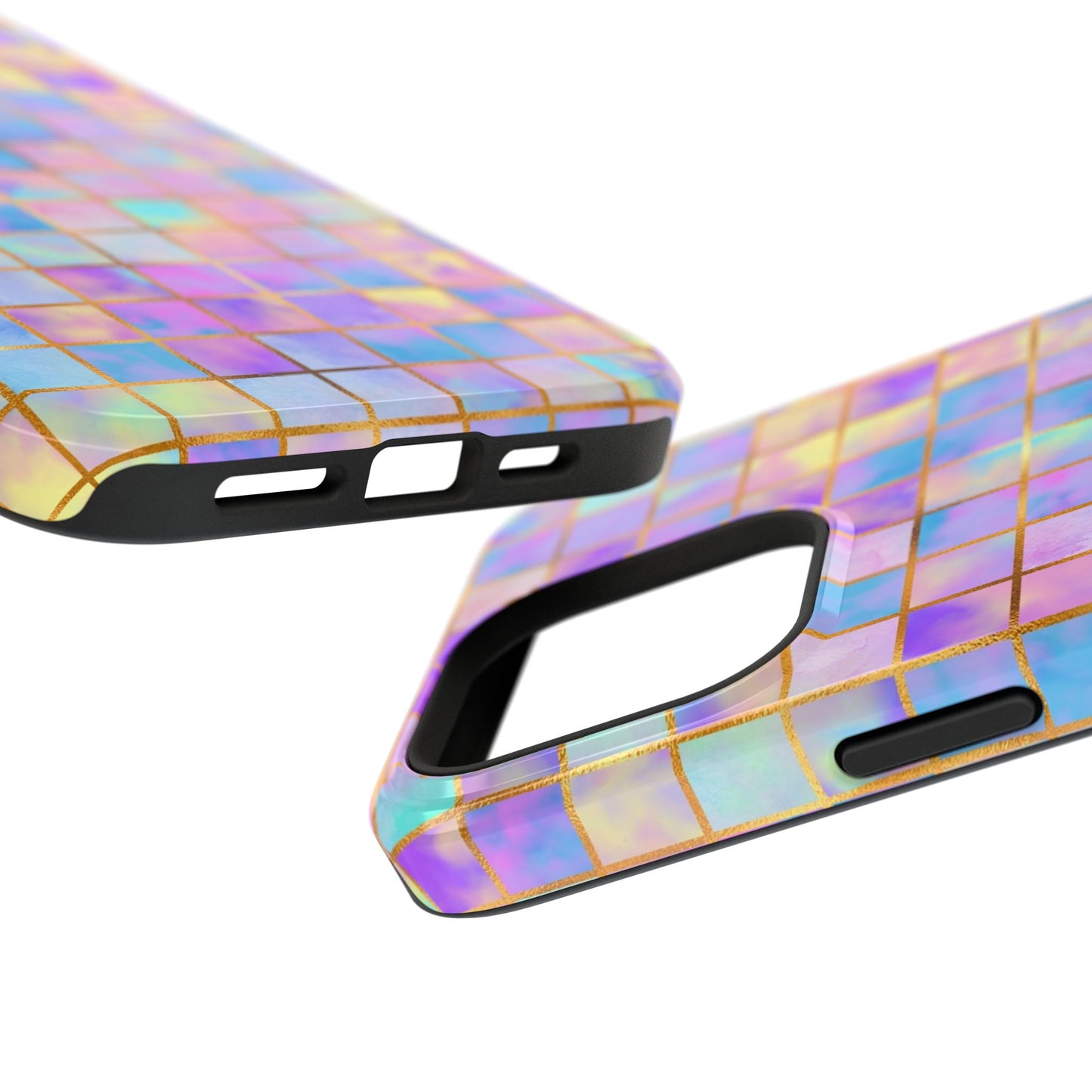 Colorful Mosaic Impact-Resistant Phone Case