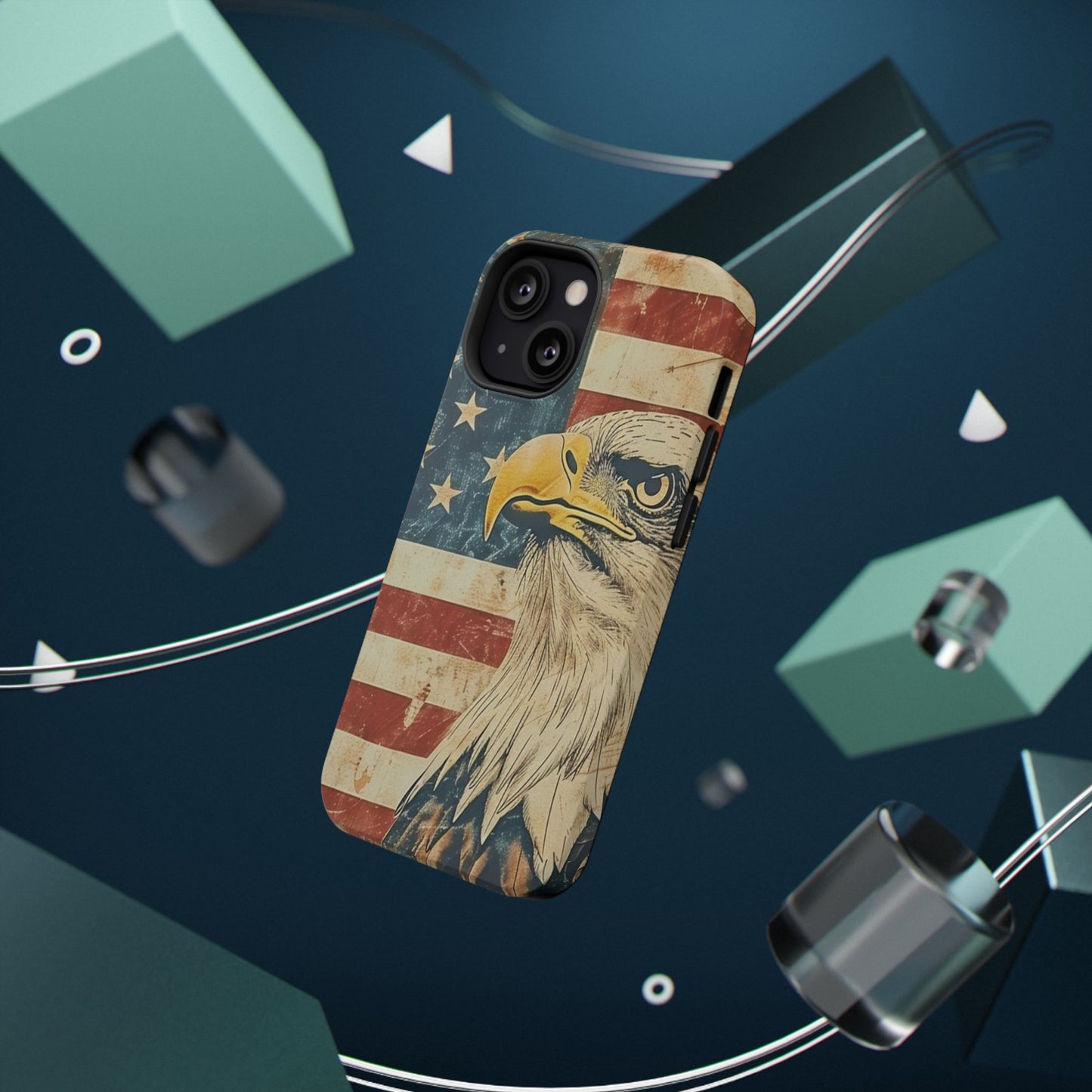 Eagle American Flag Phone Case
