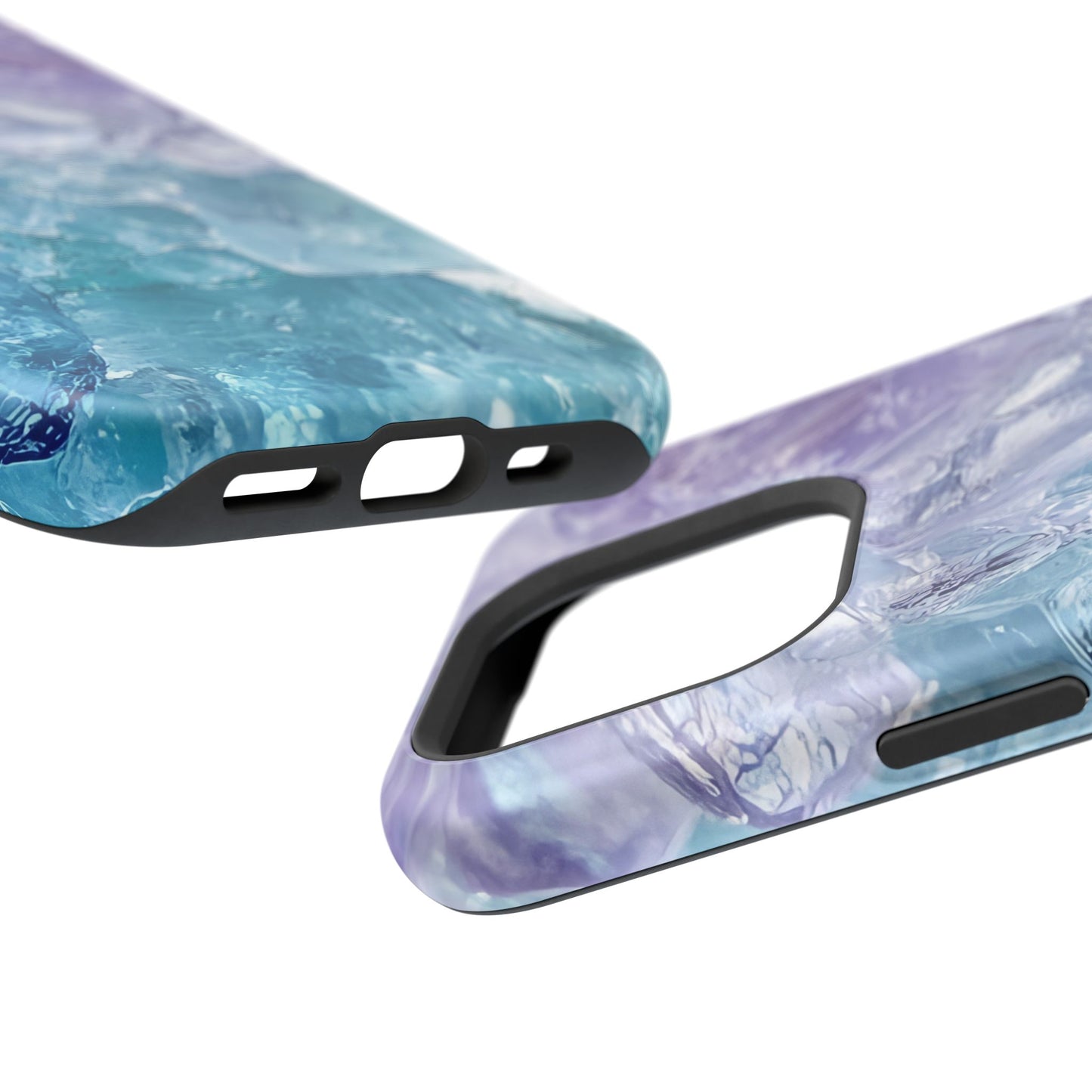 Crystal-Patterned Impact-Resistant Phone Case | Stylish Protection for Adventurers