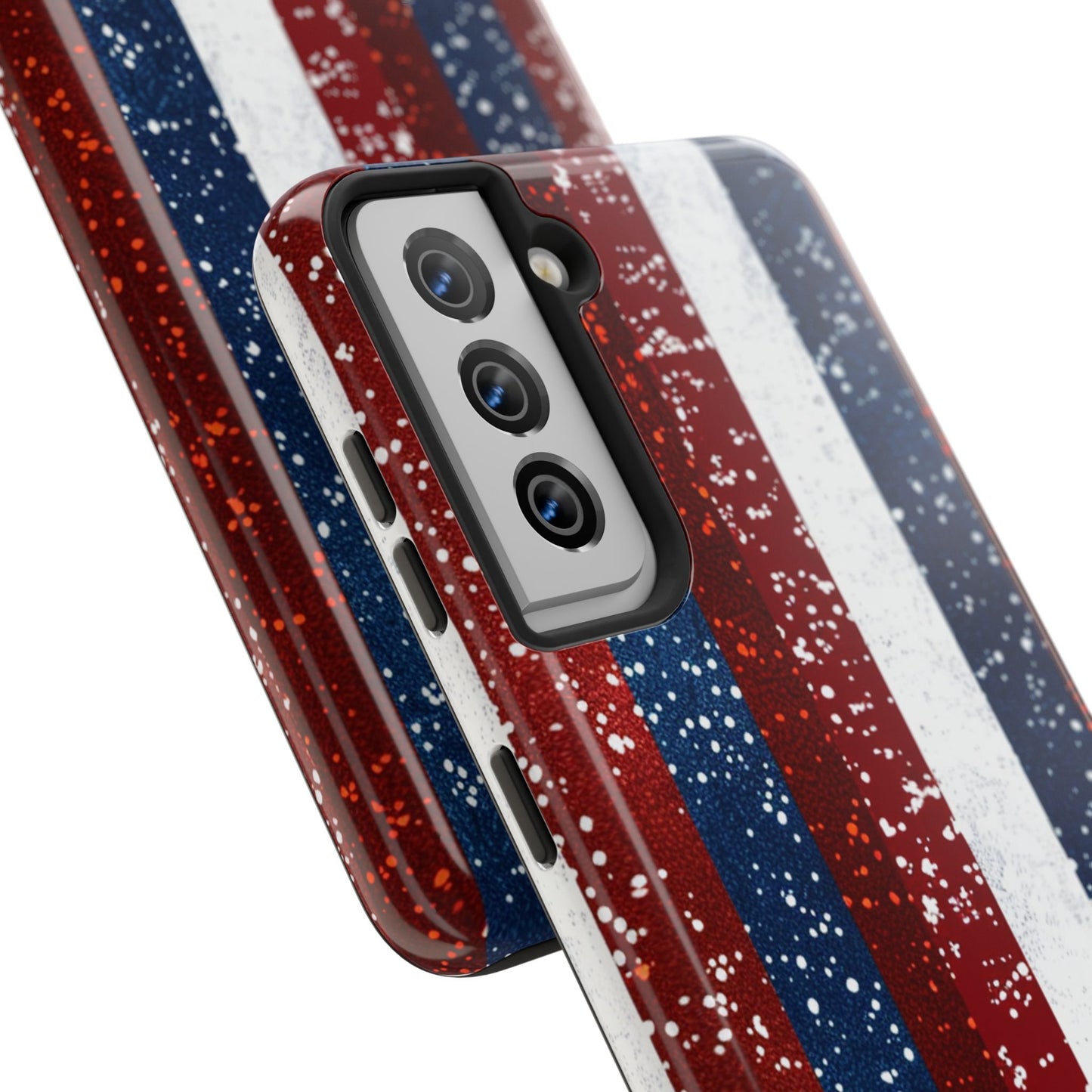 Patriotic Glitter Tough Phone Case