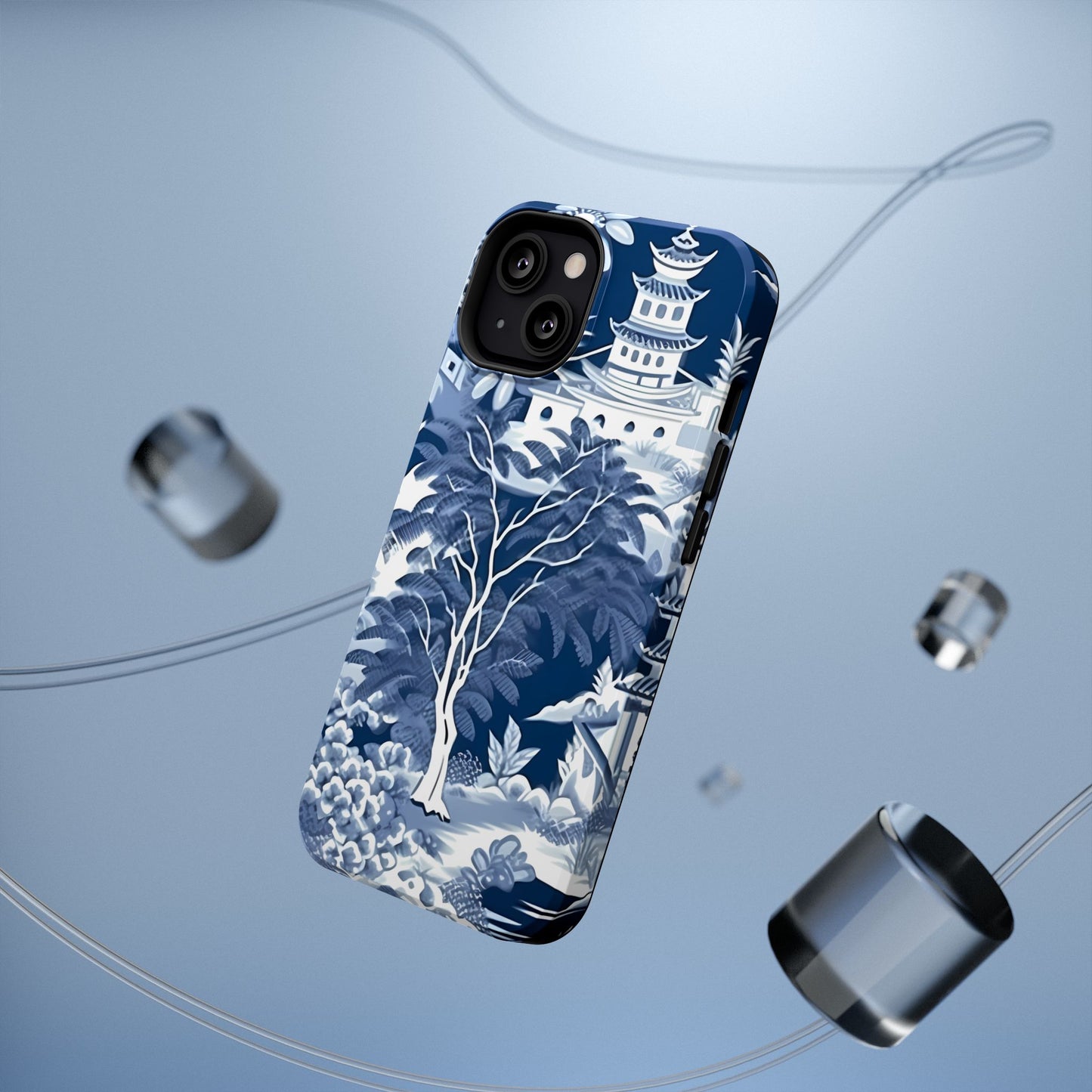 Elegant Blue Landscape Phone Case