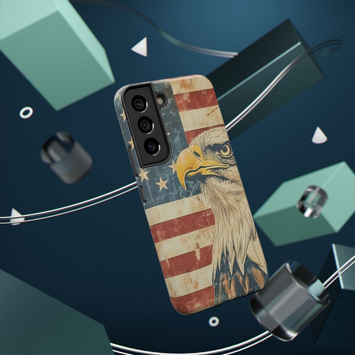 Eagle American Flag Phone Case