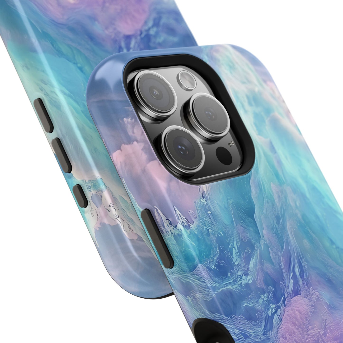 Phone Case - Colorful Abstract Waves Design