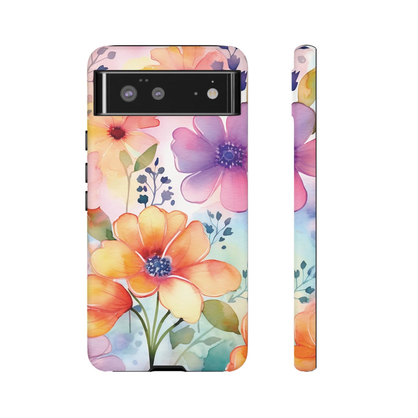 Floral Tough Case for Google Pixel- theme 1
