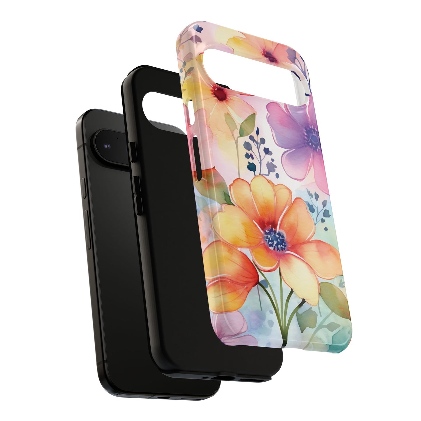 Floral Tough Case for Google Pixel- theme 1
