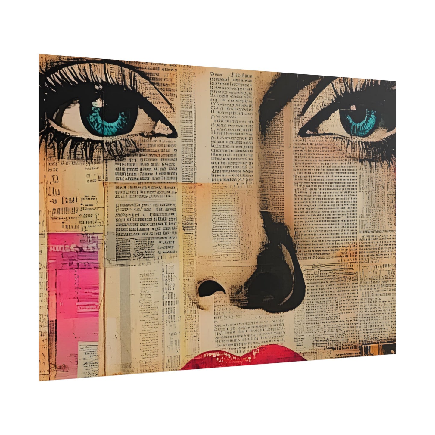 Retro Pop Culture Woman Poster 13 , Comic Wall Art