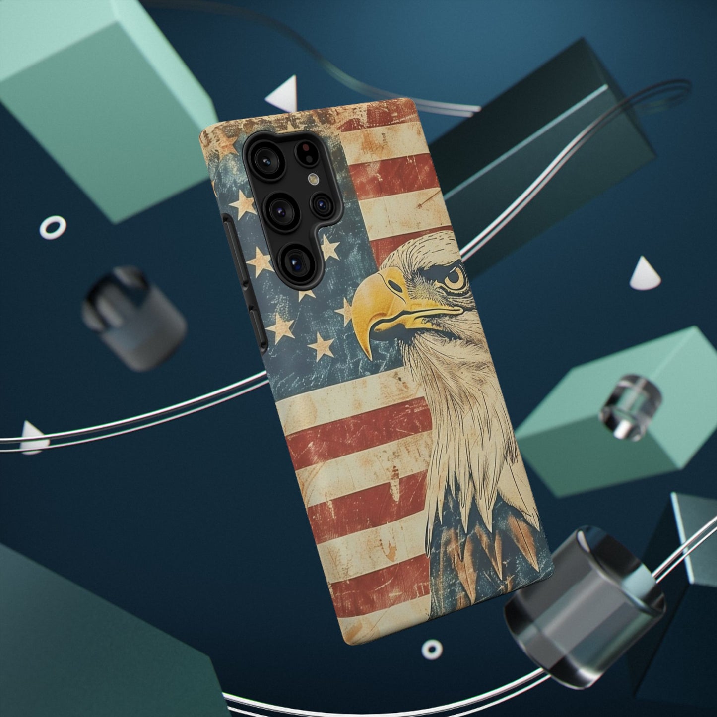 Eagle American Flag Phone Case