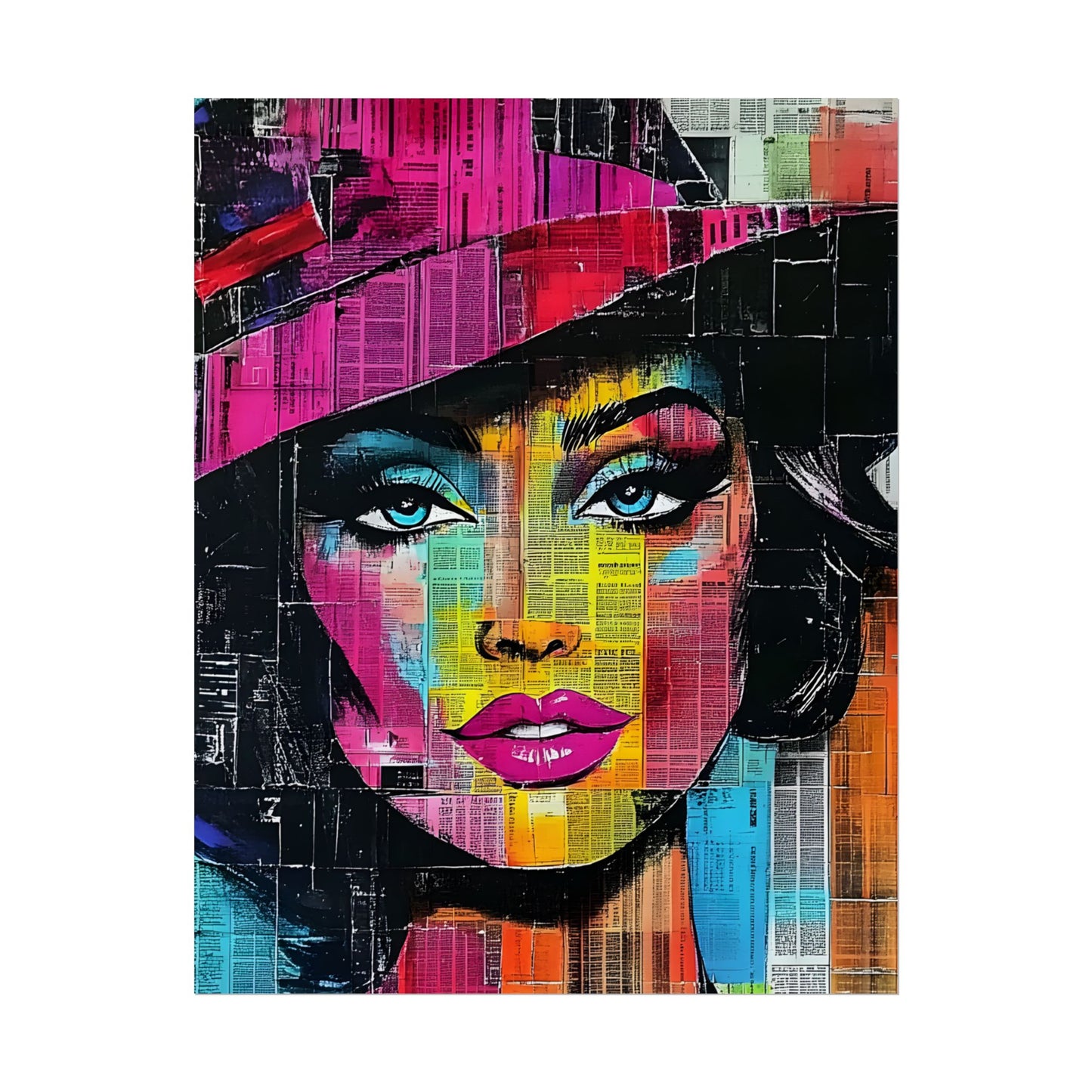 Poster Print Retro Pop Culture Woman 10
