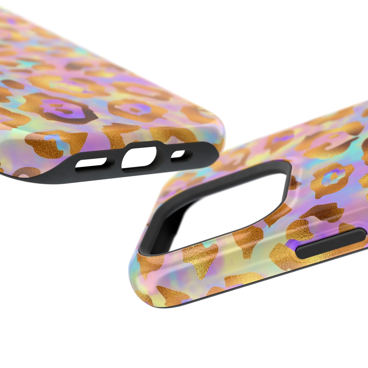 Leopard Print Impact-Resistant Phone Case