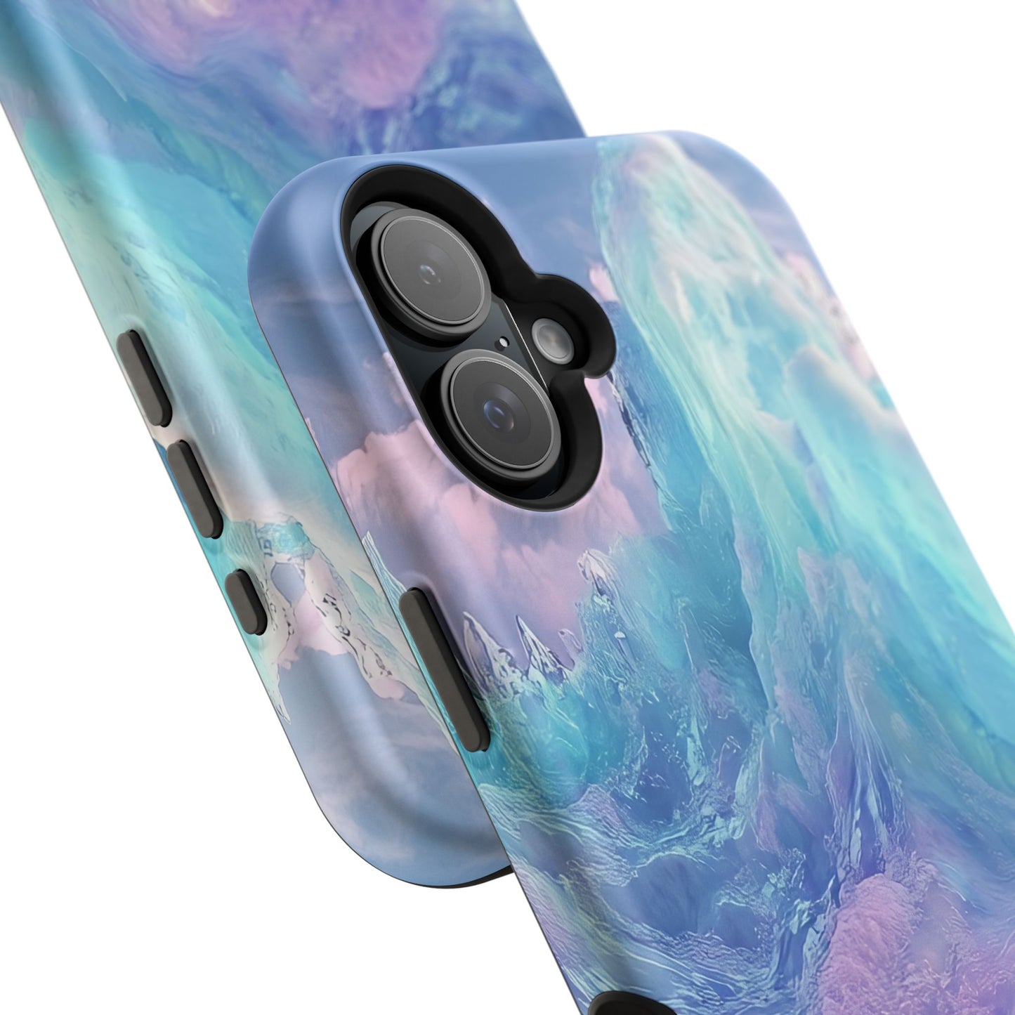 Phone Case - Colorful Abstract Waves Design