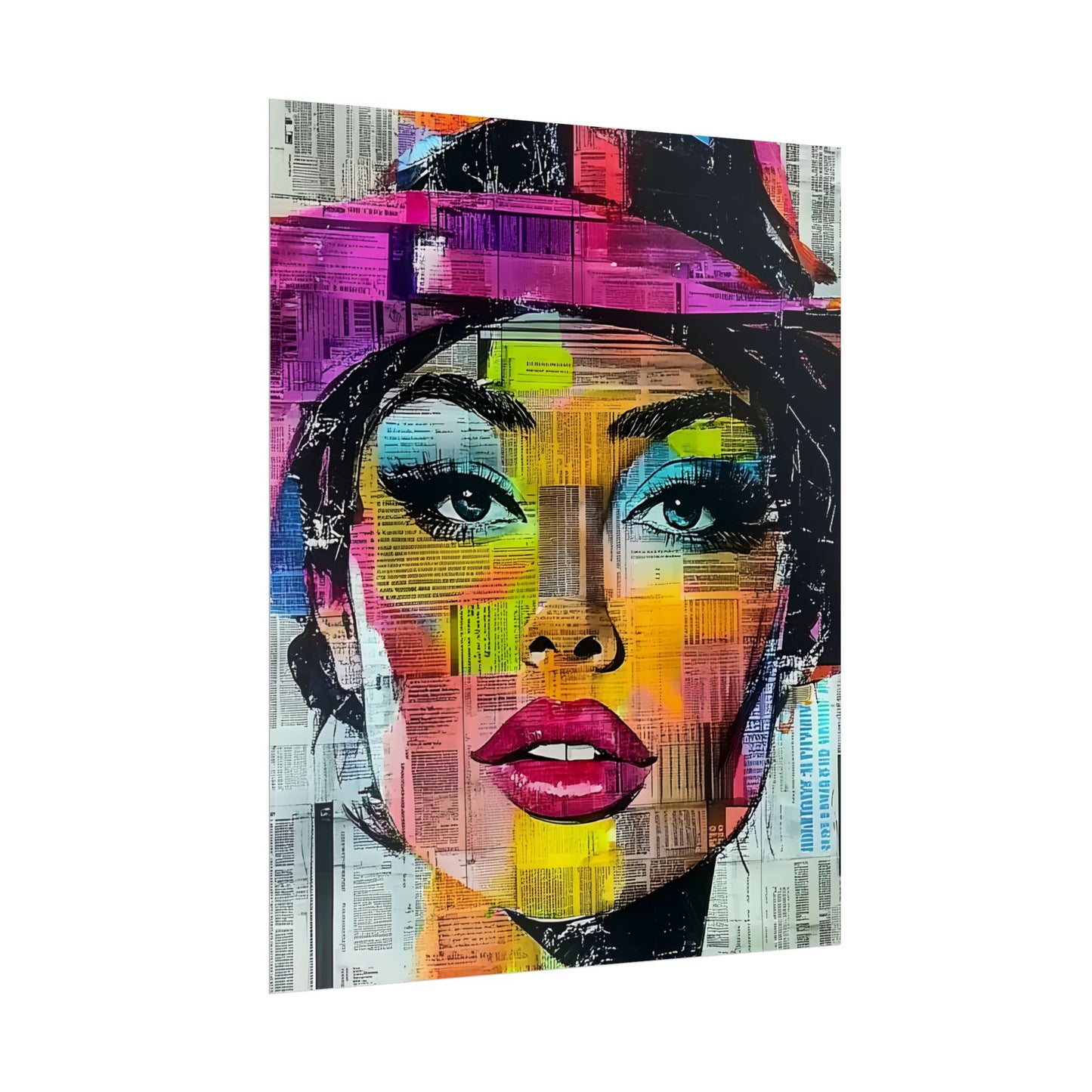Retro Pop Culture Woman 9 - Wall Art, Retro Art