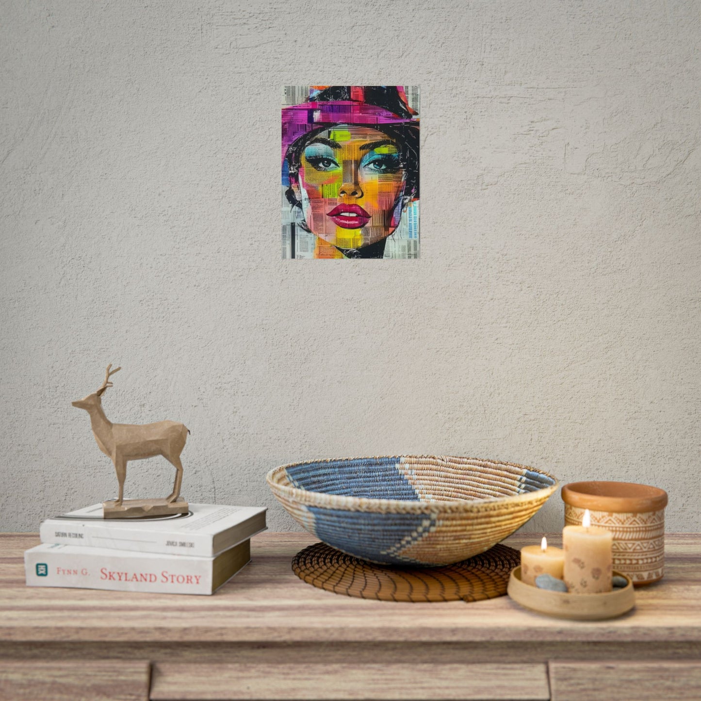 Retro Pop Culture Woman 9 - Wall Art, Retro Art