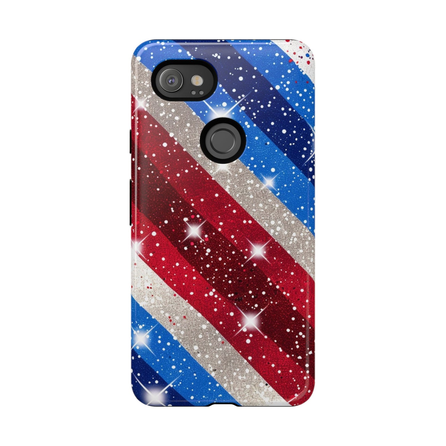 Glittery Patriotic Phone Case - Tough Cases
