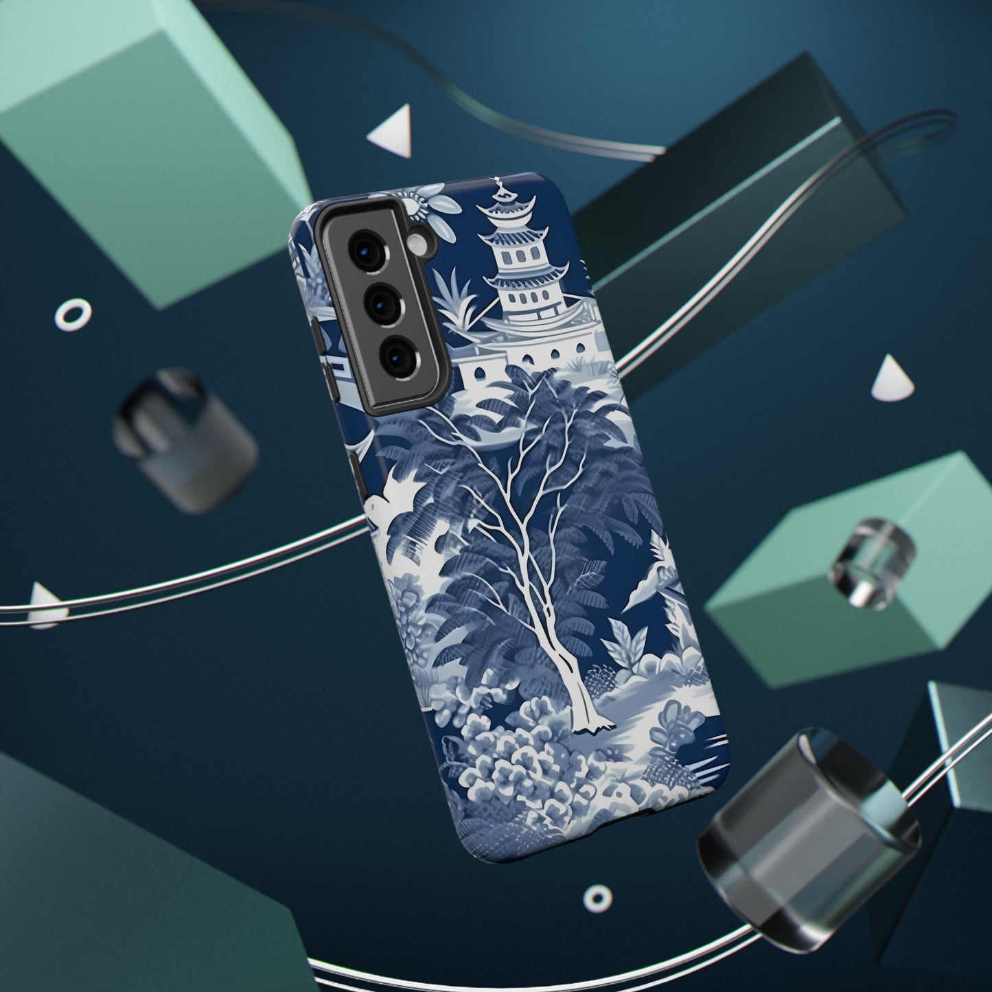 Elegant Blue Landscape Phone Case