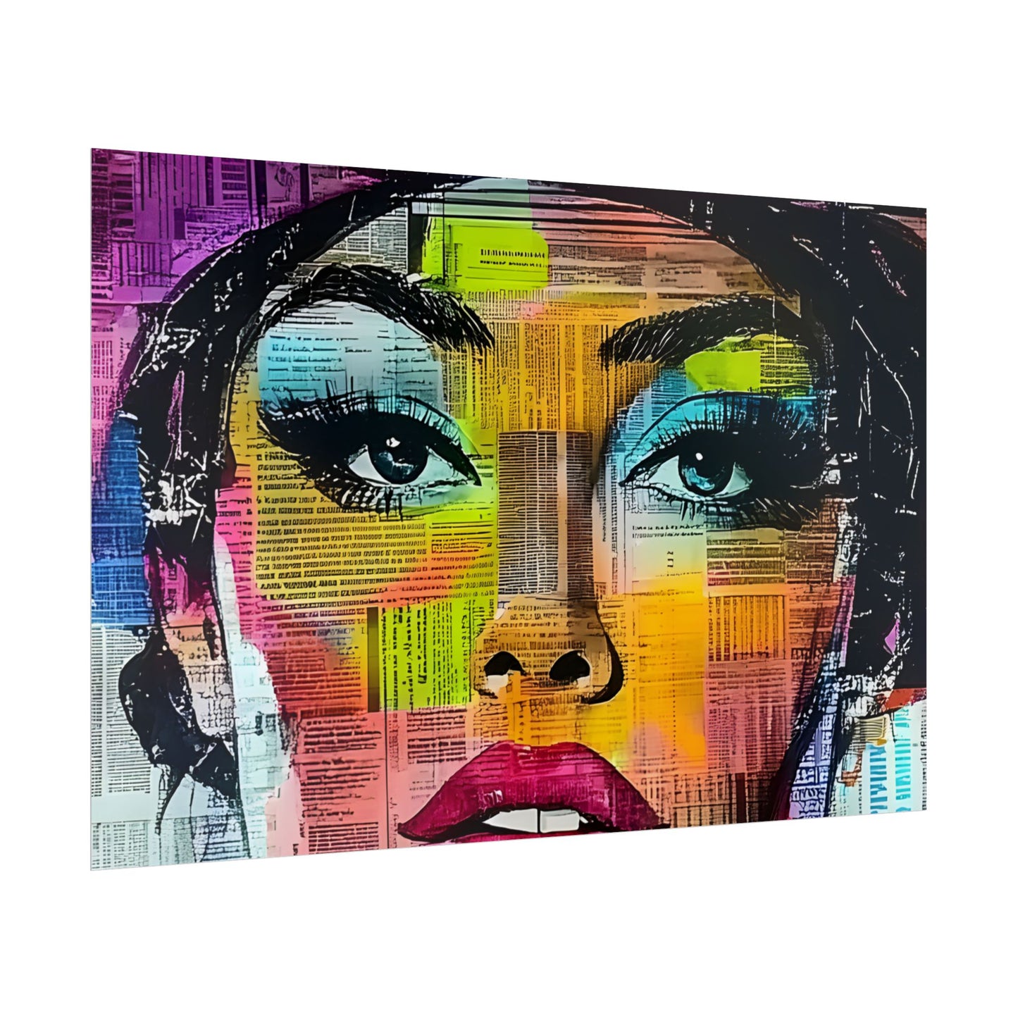 Retro Pop Culture Woman 9 - Wall Art, Retro Art