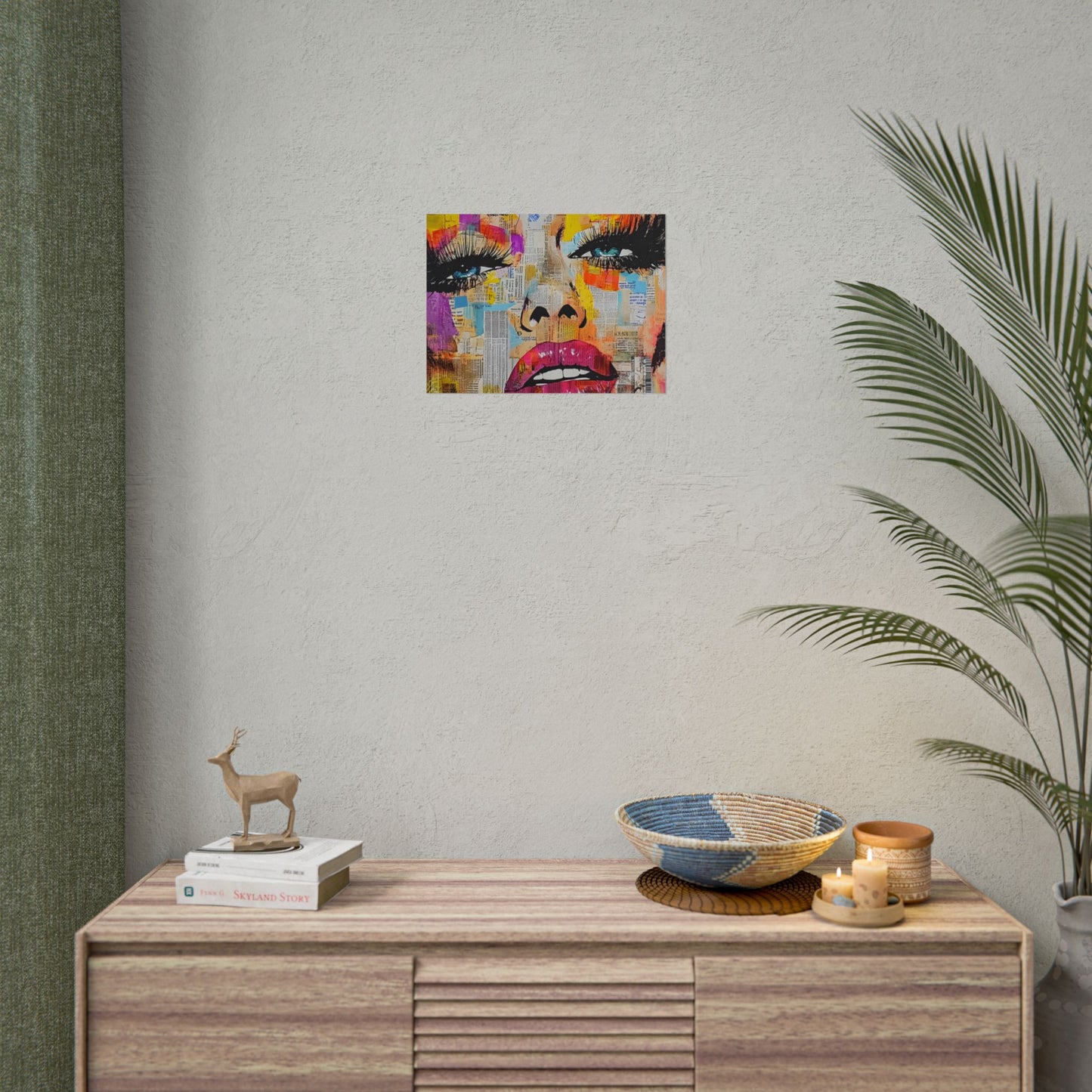 Pop Culture Woman 1 -Vibrant Art Prints, Fashion Poster,