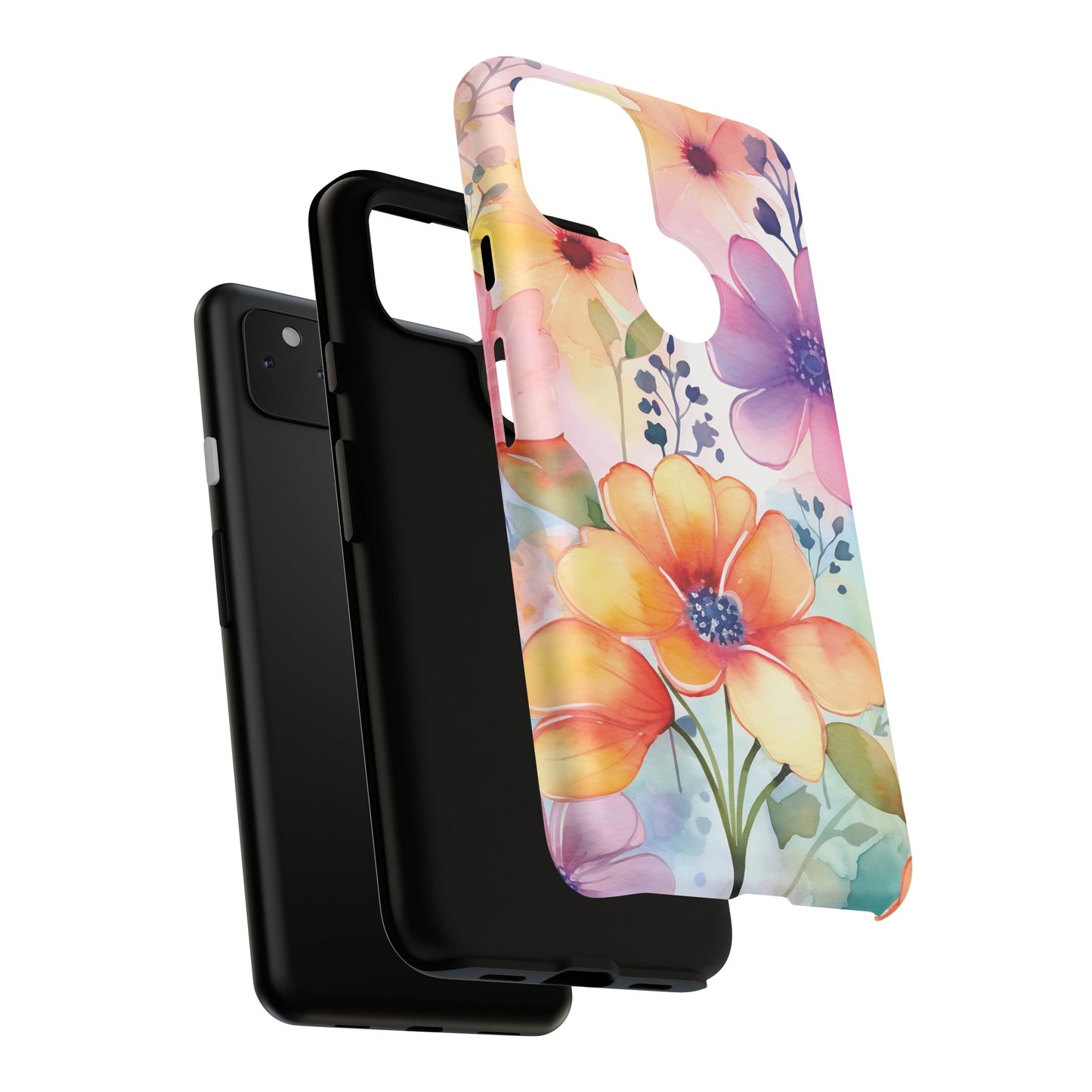 Floral Tough Case for Google Pixel- theme 1