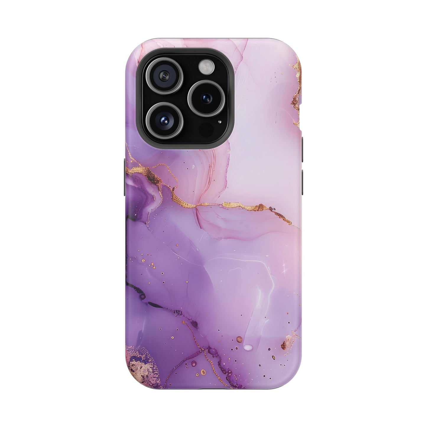 Elegant Purple Marble iPhone Case