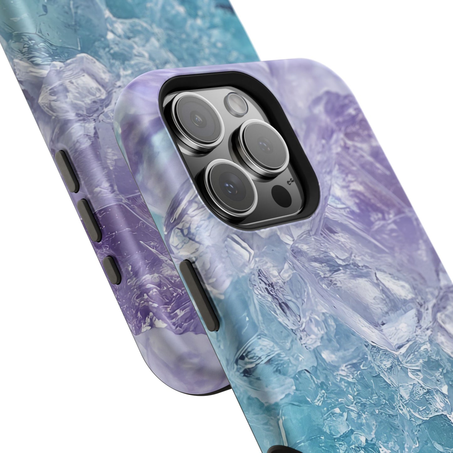 Crystal-Patterned Impact-Resistant Phone Case | Stylish Protection for Adventurers