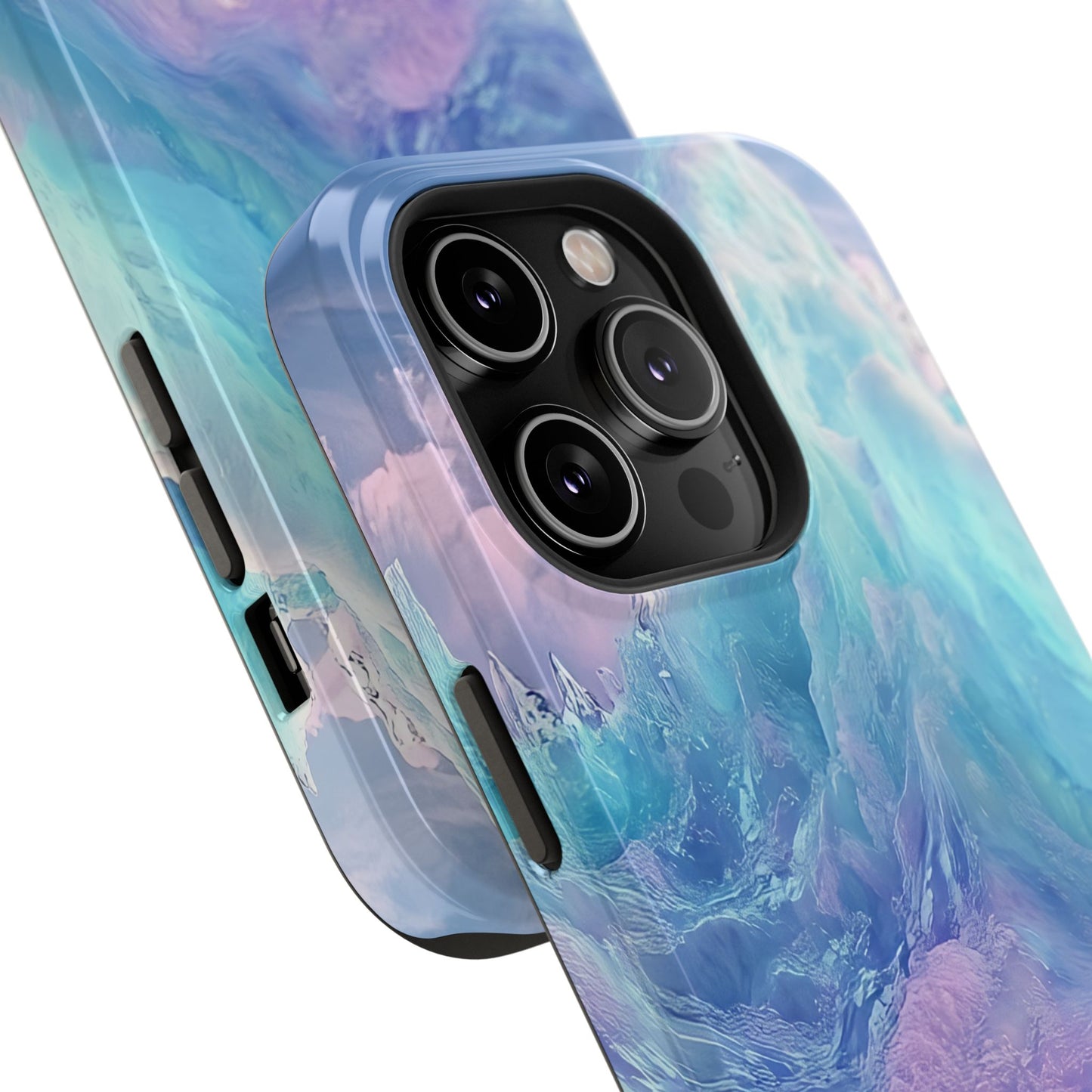 Phone Case - Colorful Abstract Waves Design