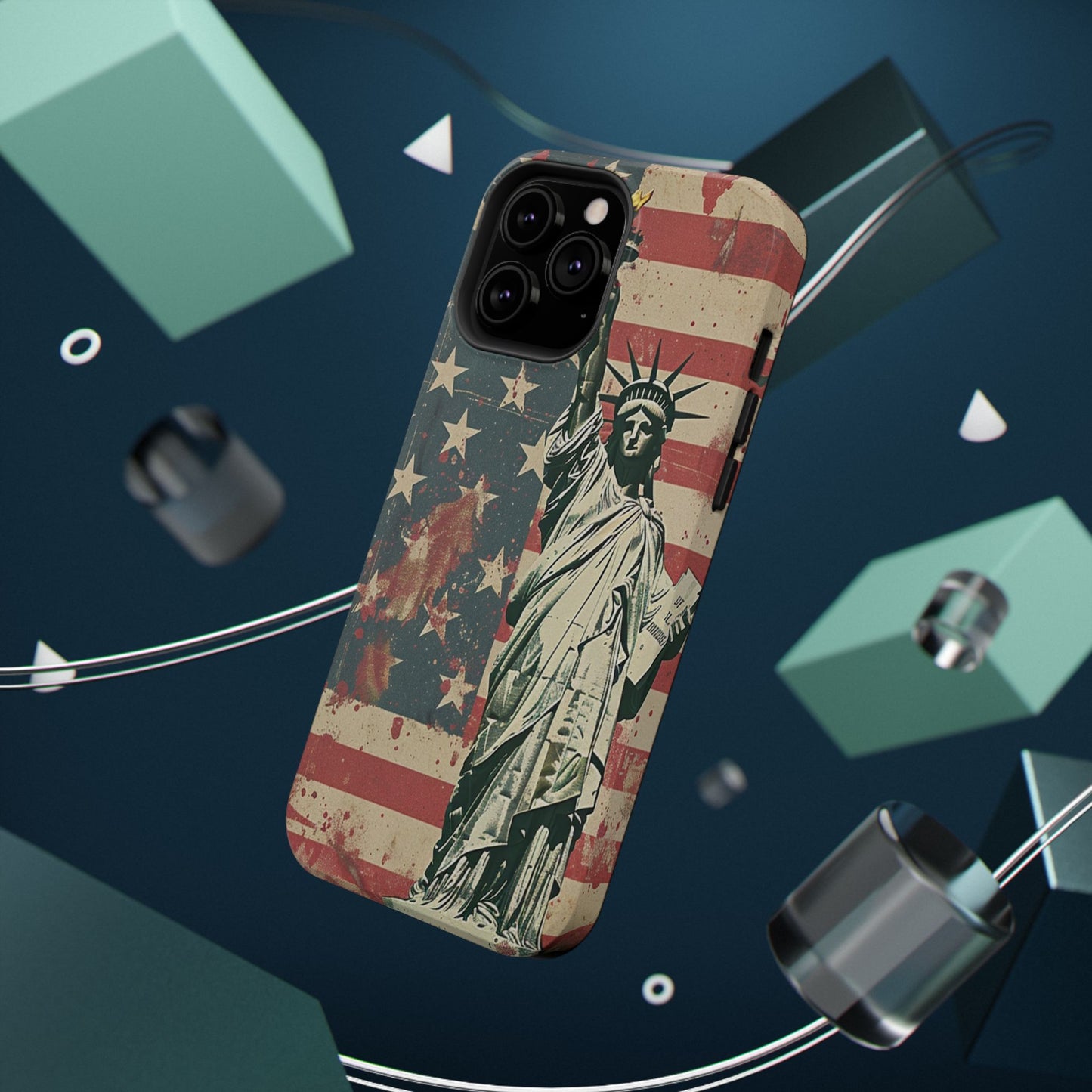 Liberty-Inspired Phone Case - Patriotic Design