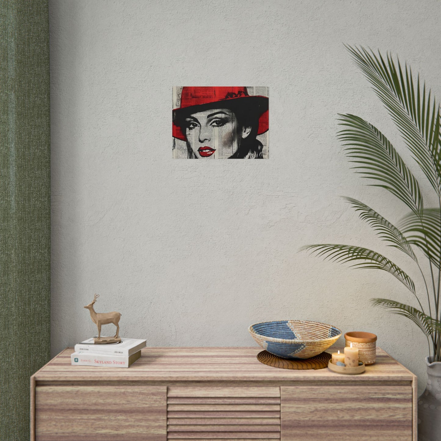 Retro Pop Culture woman 4 - Vintage poster, Wall Art