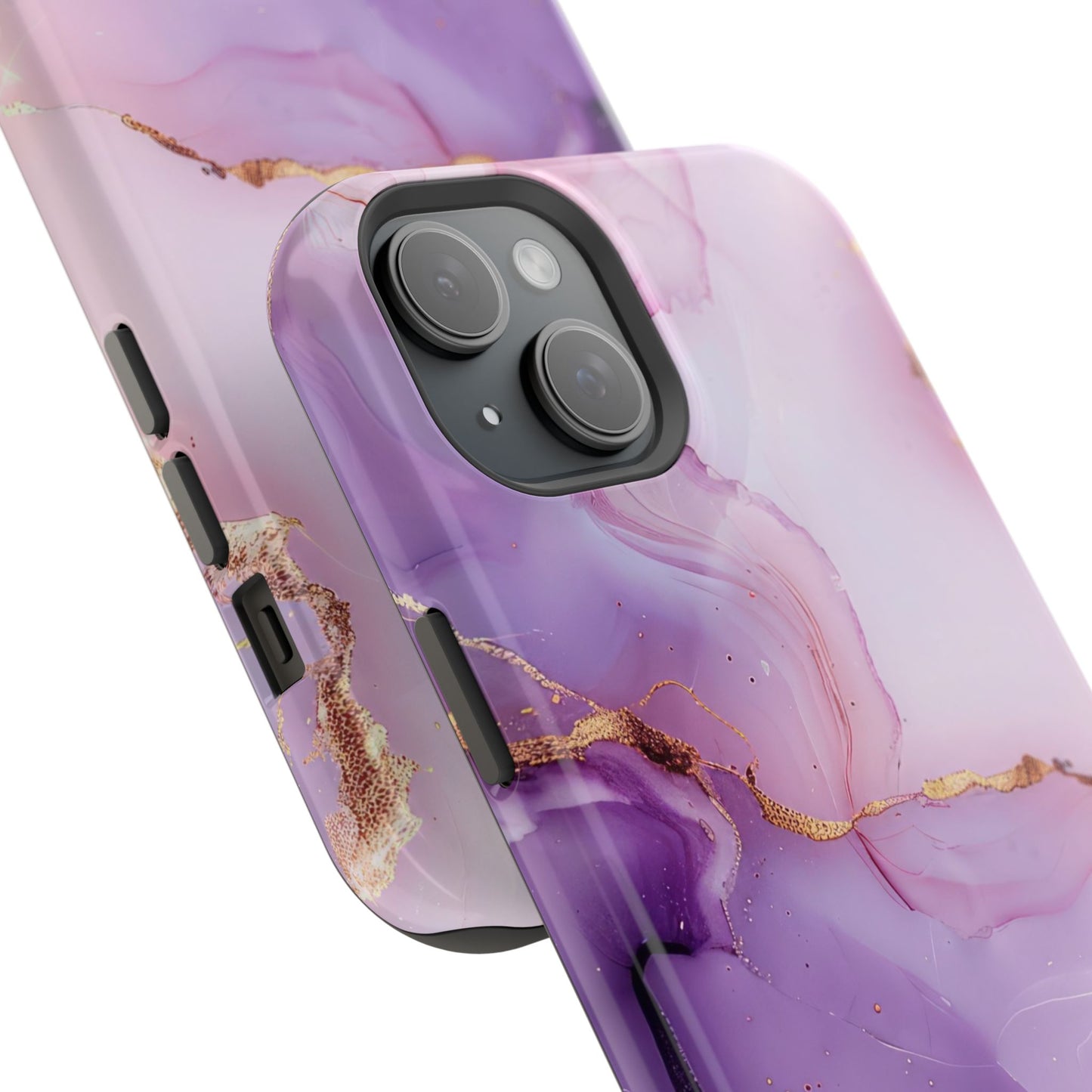 Elegant Purple Marble iPhone Case
