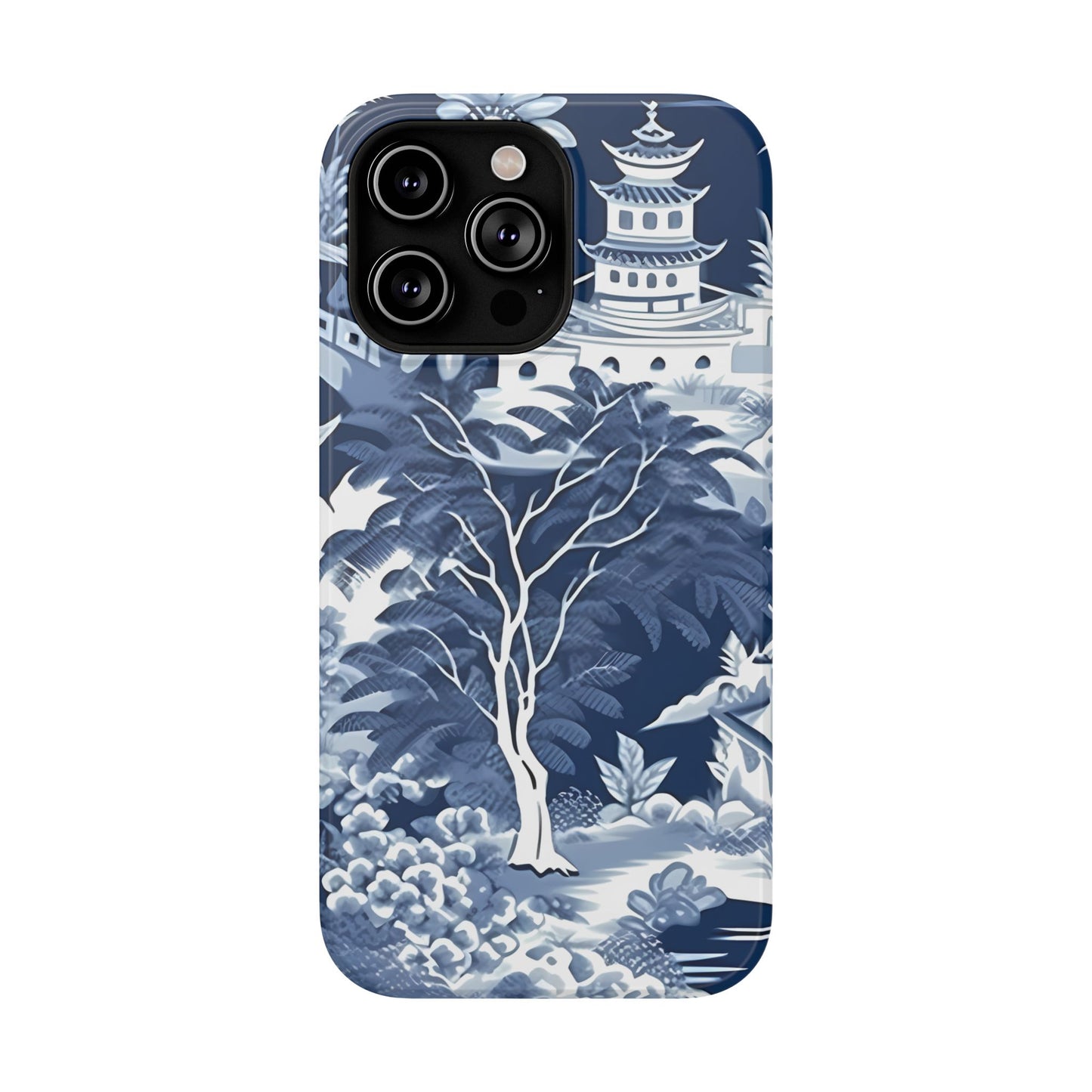 Elegant Blue Landscape Phone Case