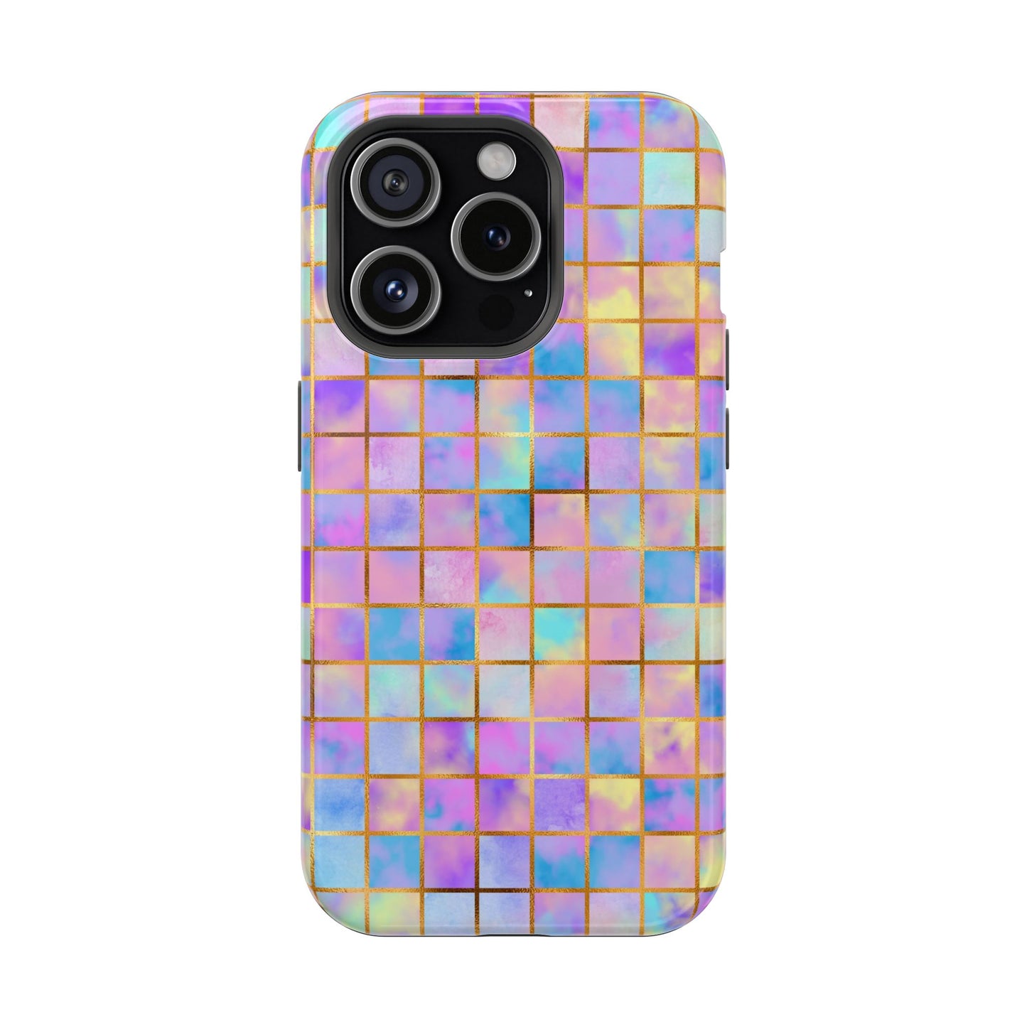 Colorful Mosaic Impact-Resistant Phone Case