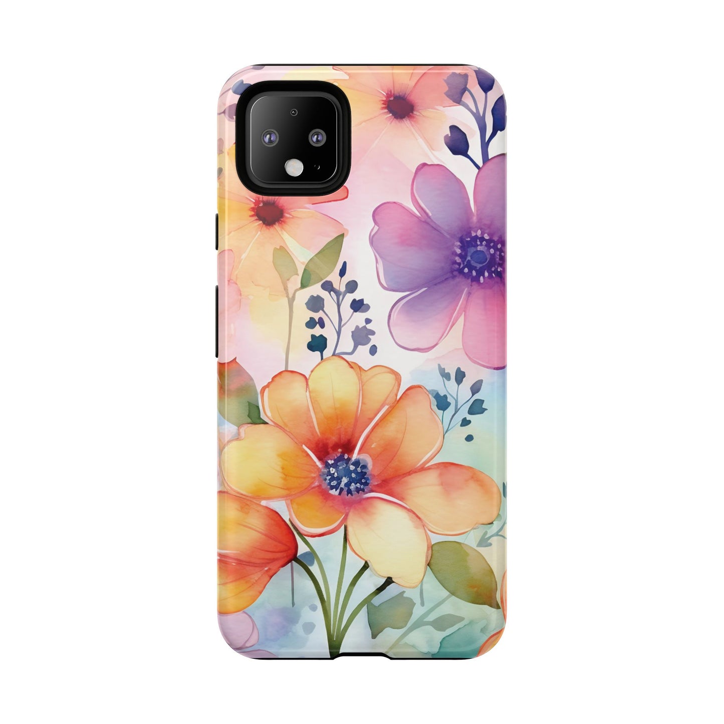 Floral Tough Case for Google Pixel- theme 1