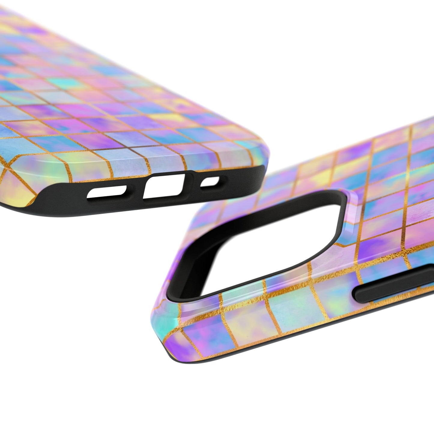 Colorful Mosaic Impact-Resistant Phone Case