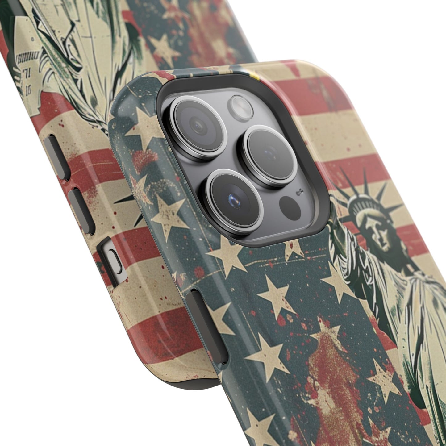 Liberty-Inspired Phone Case - Patriotic Design