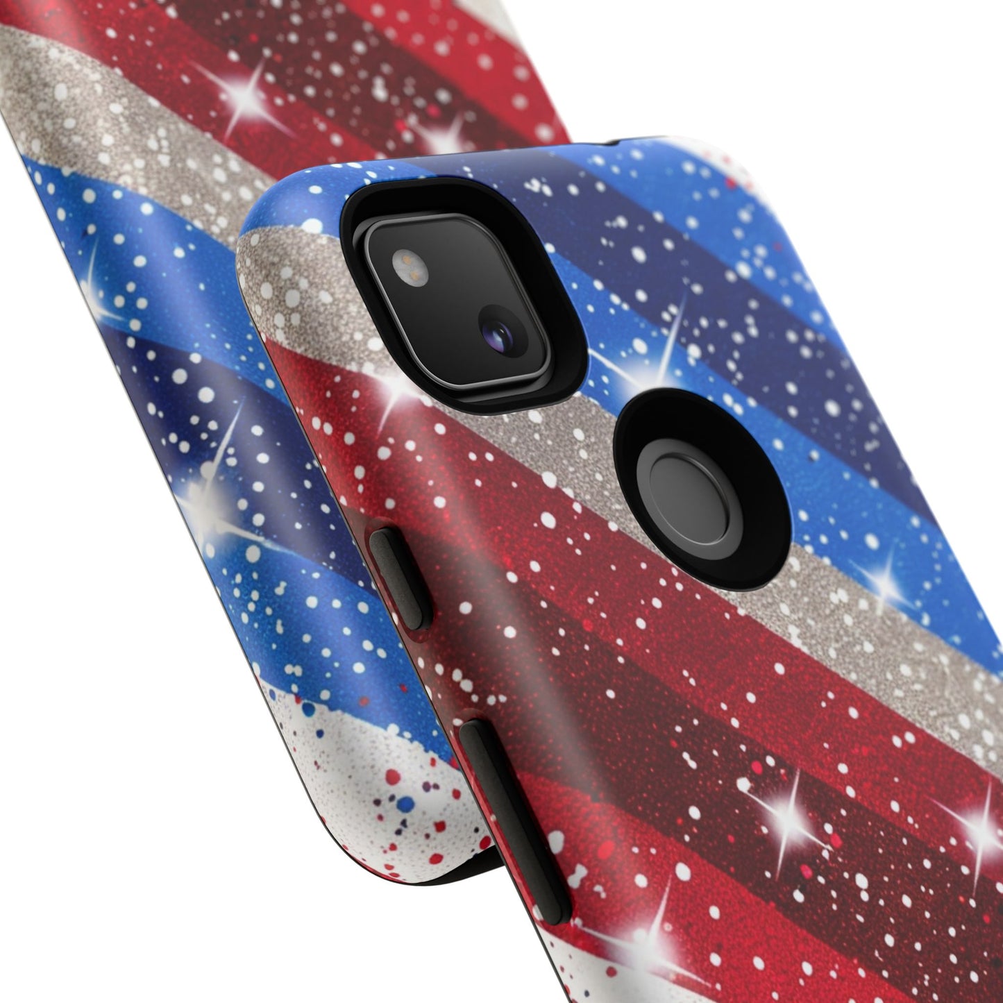Glittery Patriotic Phone Case - Tough Cases
